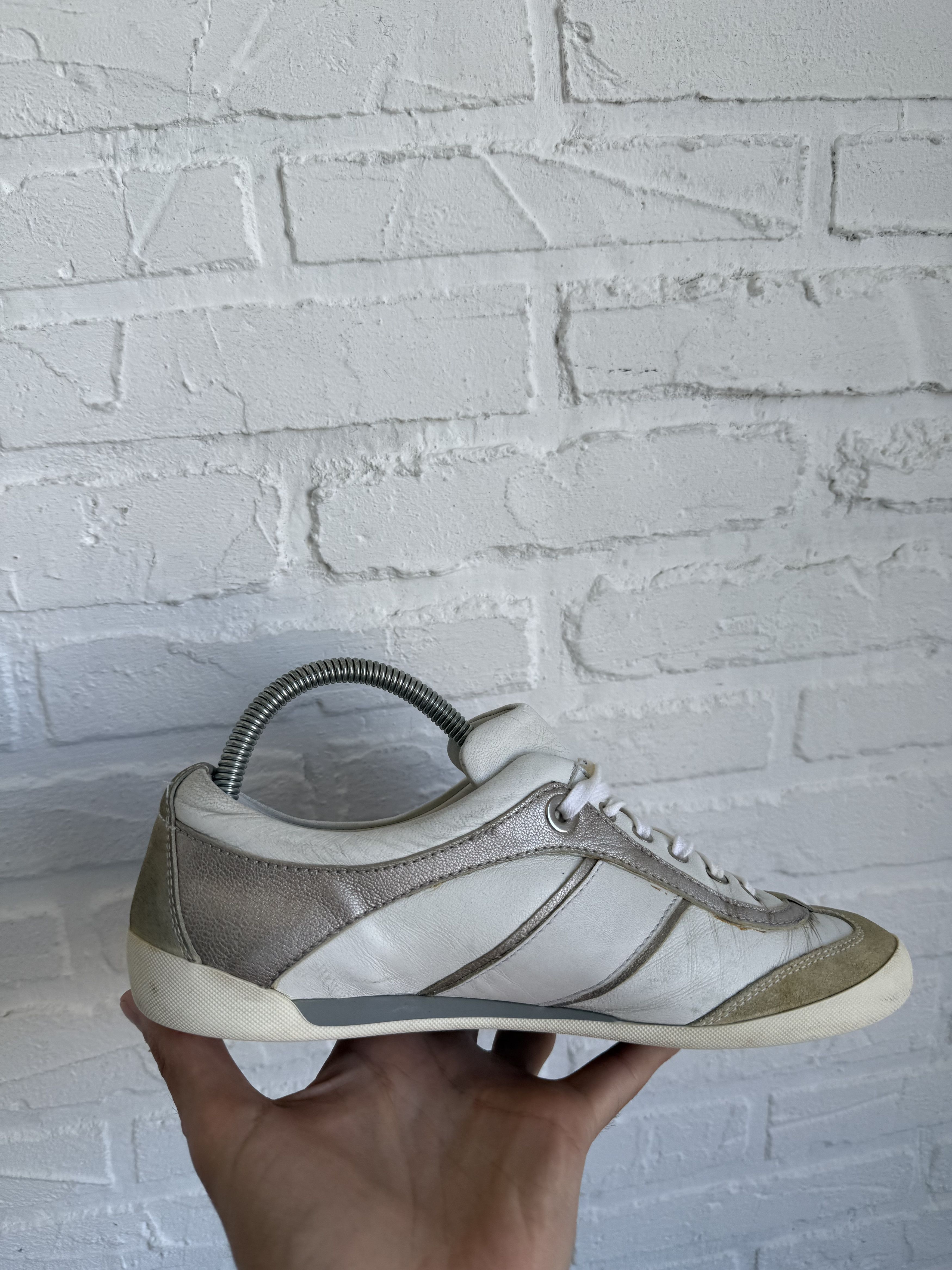 Dior Vintage y2k Dior x Hedi Slimane metal logo sneakers Size US 7 / IT 37 - 15 Thumbnail