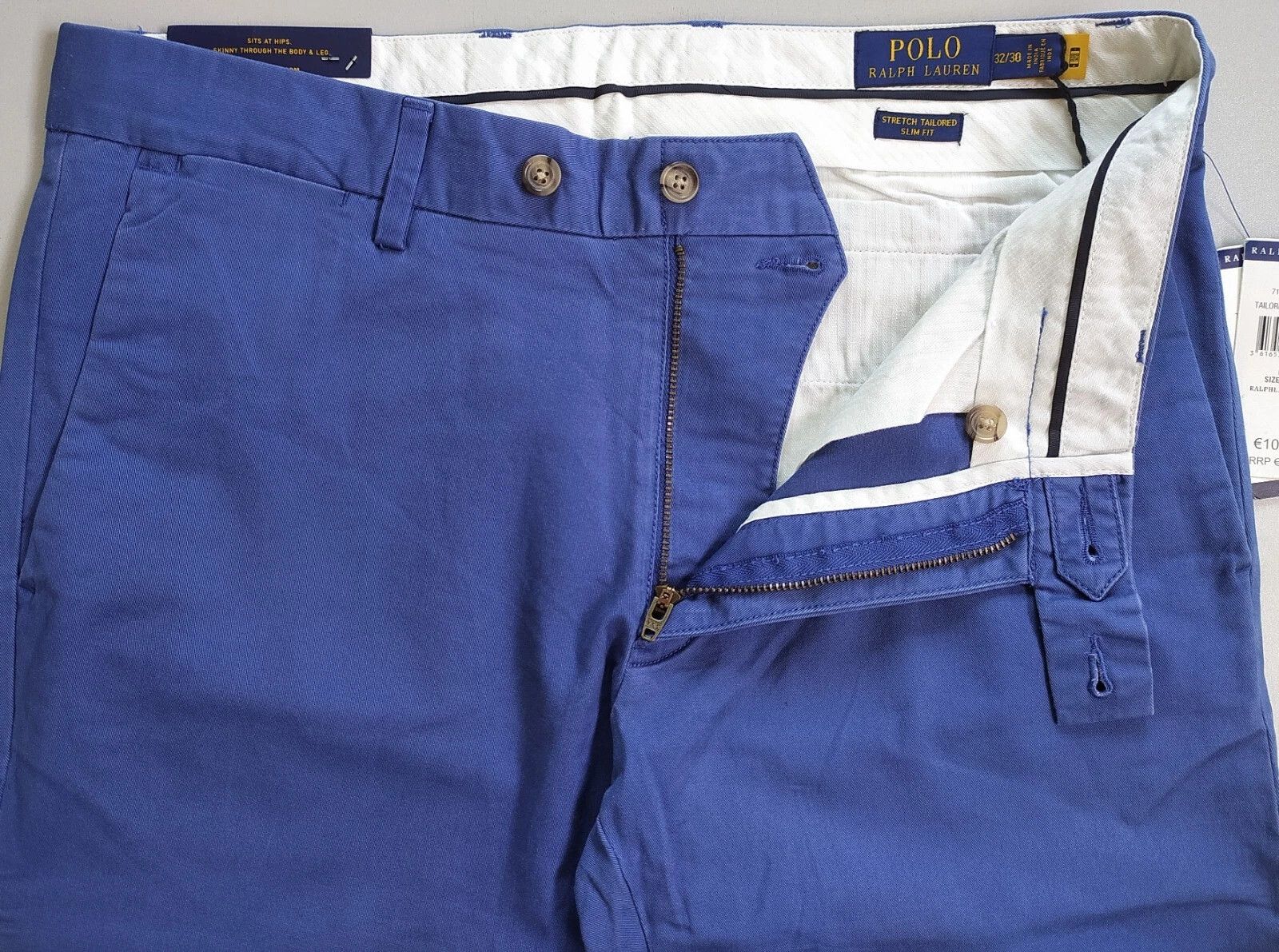 Polo Ralph Lauren Polo Ralph Lauren Stretch Slim Fit Chino Trouser FTP 0150 Size US 32 / EU 48 - 4 Thumbnail