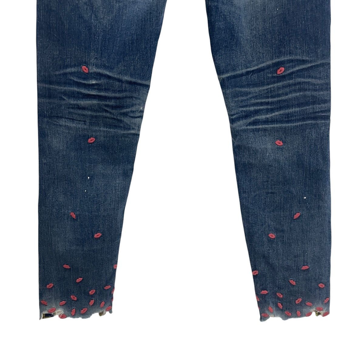 Japanese Brand Vintage Coolatique Distressed Denim Size 30" / US 8 / IT 44 - 7 Thumbnail