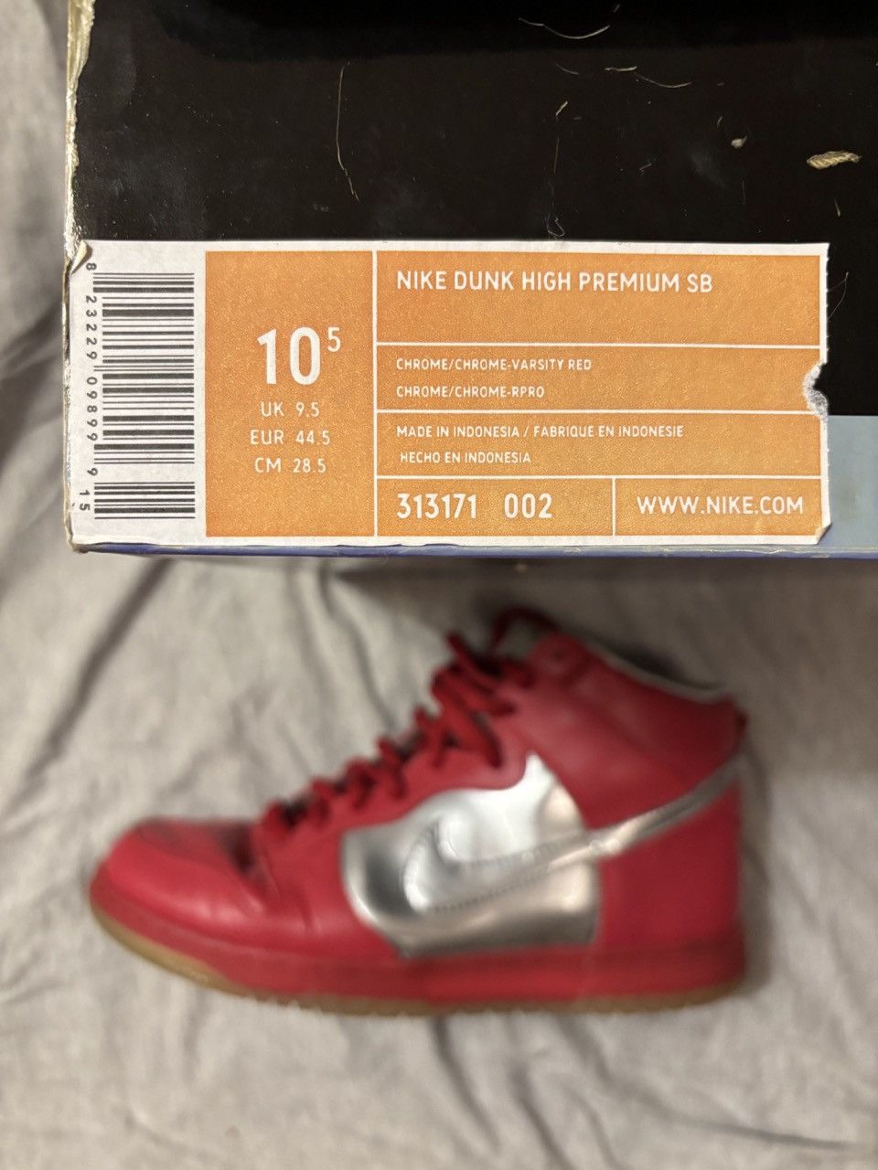 Nike SB Nike Dunk Low Pro SB "Mork and Mindy" 2006 Size US 10.5 / EU 43-44 - 4 Thumbnail