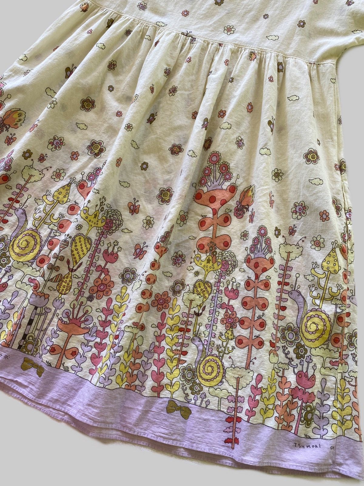 Tsumori Chisato SS1990 Bohemian Cute Dress by Tsumori Chisato Size M / US 6-8 / IT 42-44 - 10 Thumbnail