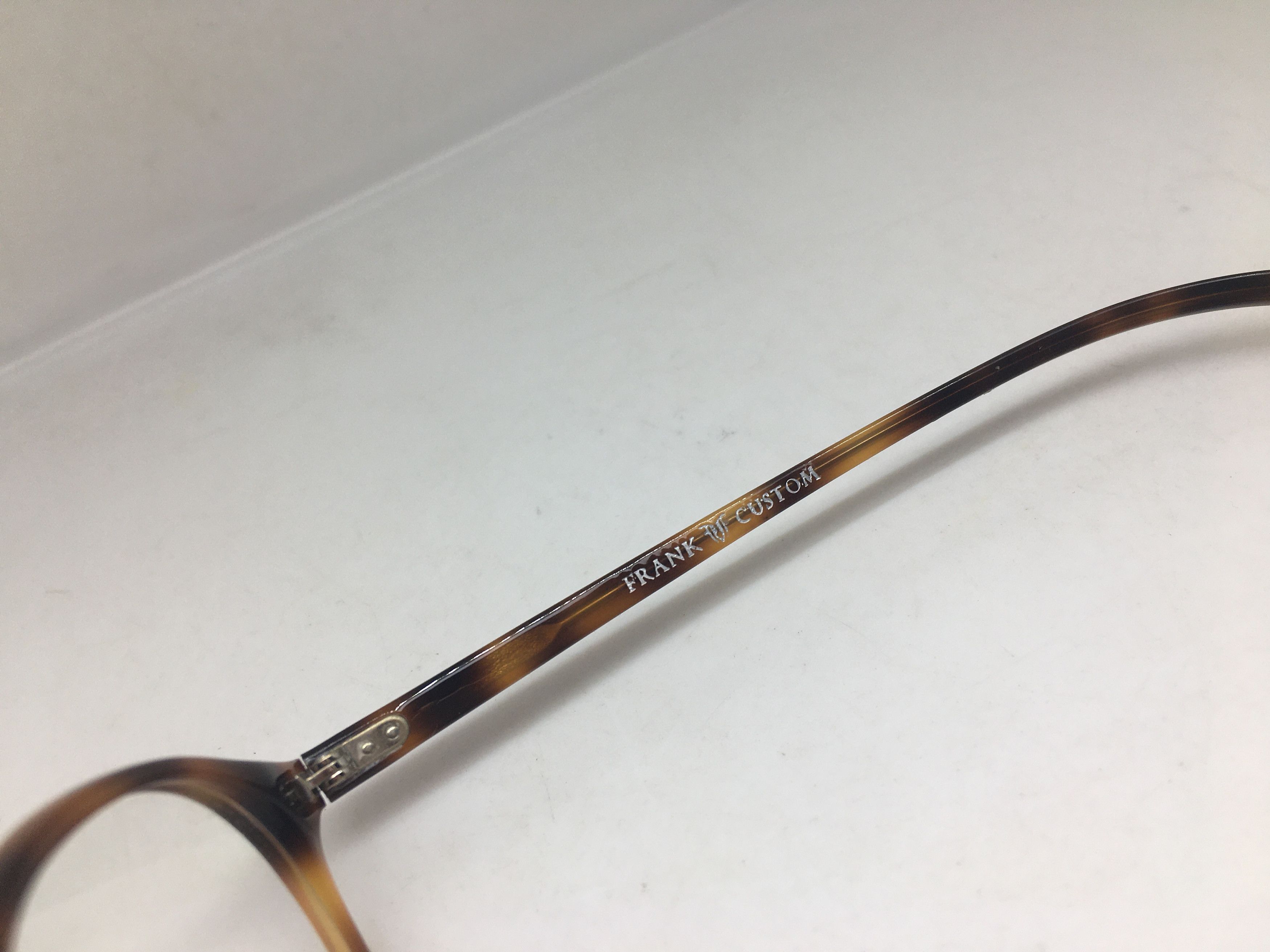 Other Frank Custom ARISTOCRAT Tortoise Eyeglasses Frame Size ONE SIZE - 4 Thumbnail