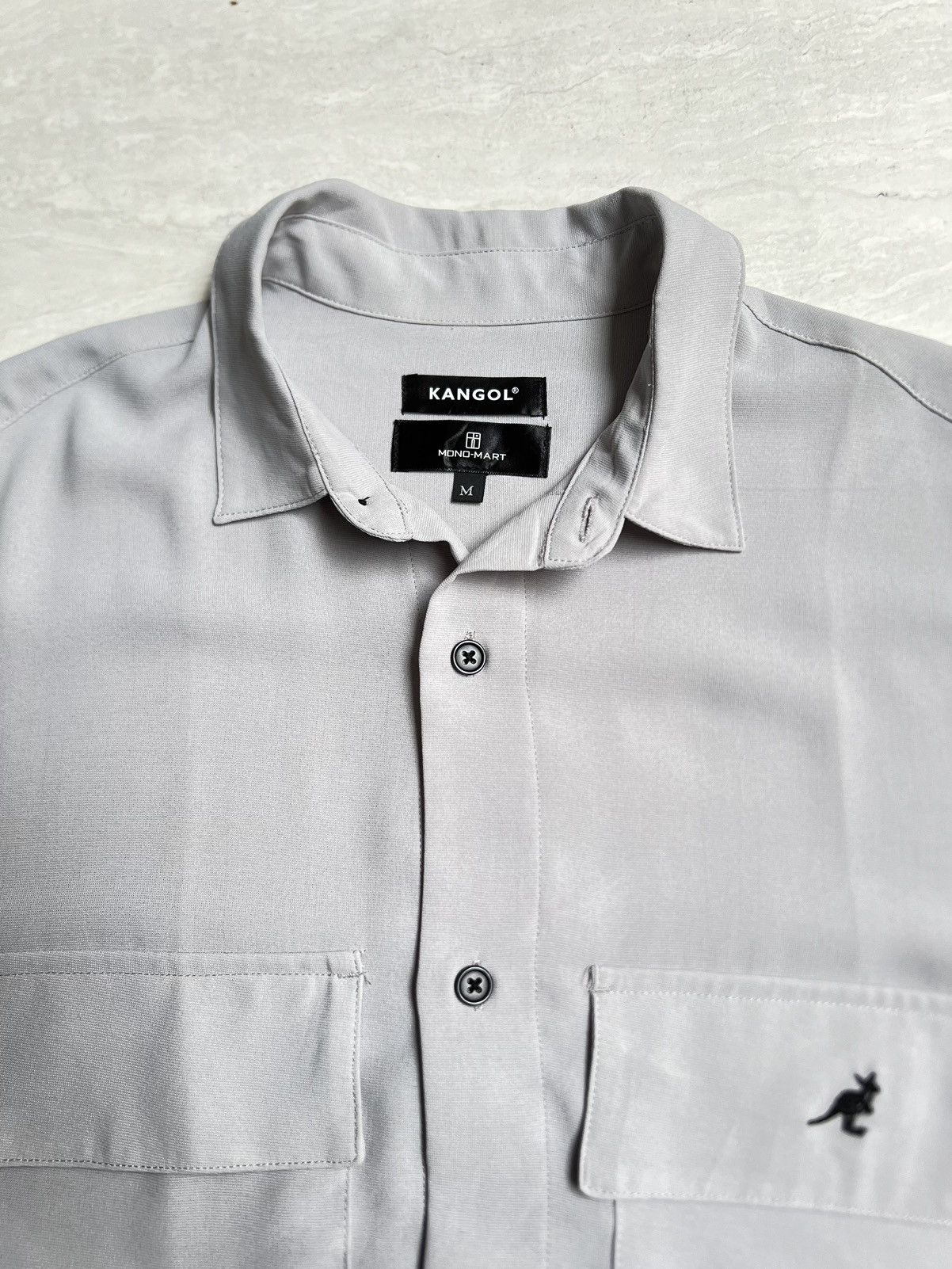Kangol KANGOL Mono-Mart Boxy Oversize Shirt Size US L / EU 52-54 / 3 - 9 Thumbnail