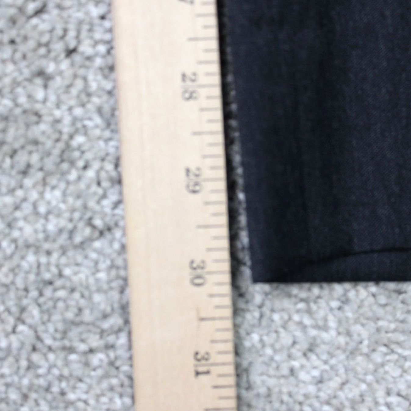 Jos. A. Bank Jos. A. Bank Dress Pants Mens 34x30 Black Tailored Fit 100% Wool Regular Straight Front Dress Pants Mens Black Wool 34x30 Size US 34 / EU 50 - 3 Thumbnail