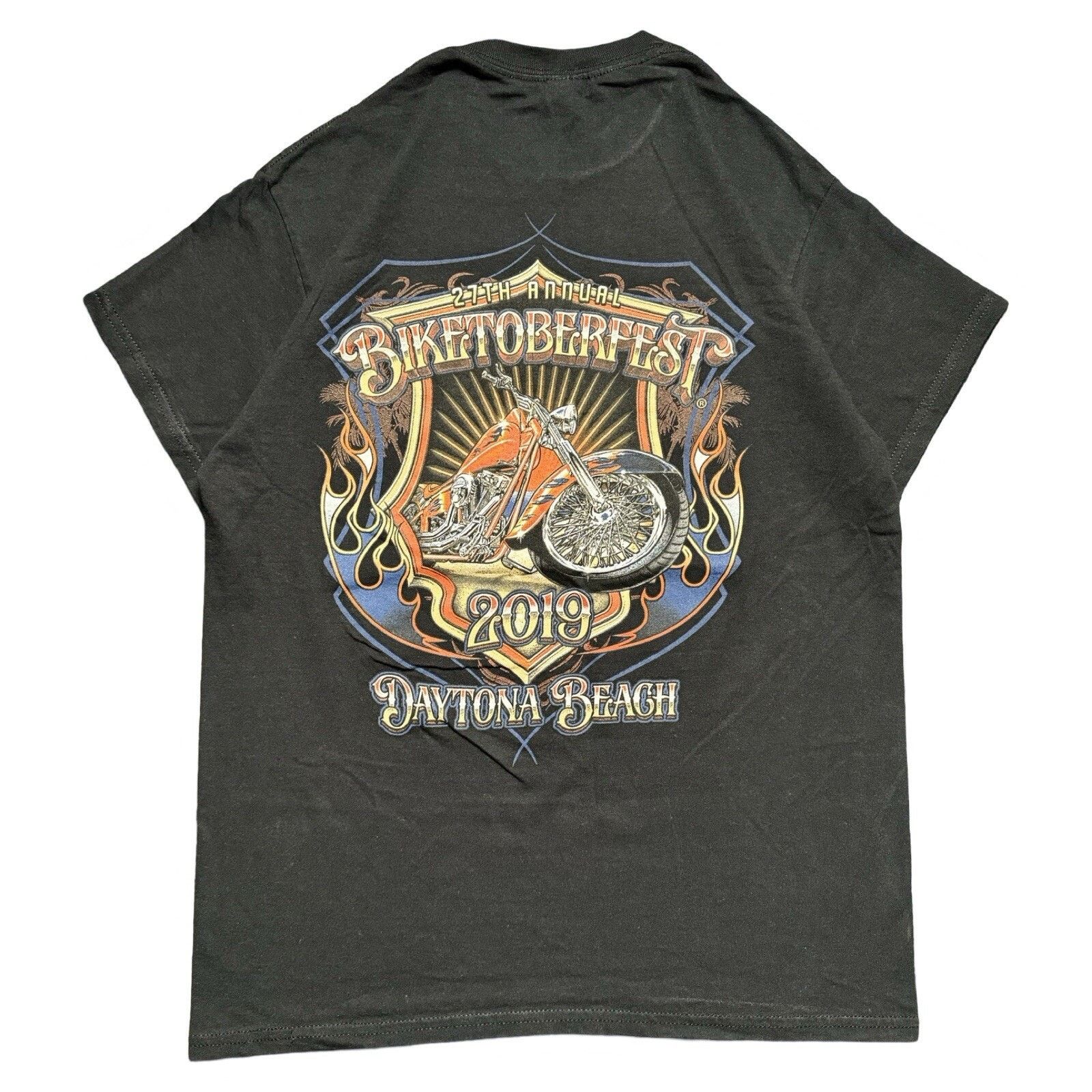 Other Y2K 2019 Daytona Beach Bike Week Graphic T Shirt L Biker Size US L / EU 52-54 / 3 - 1 Thumbnail