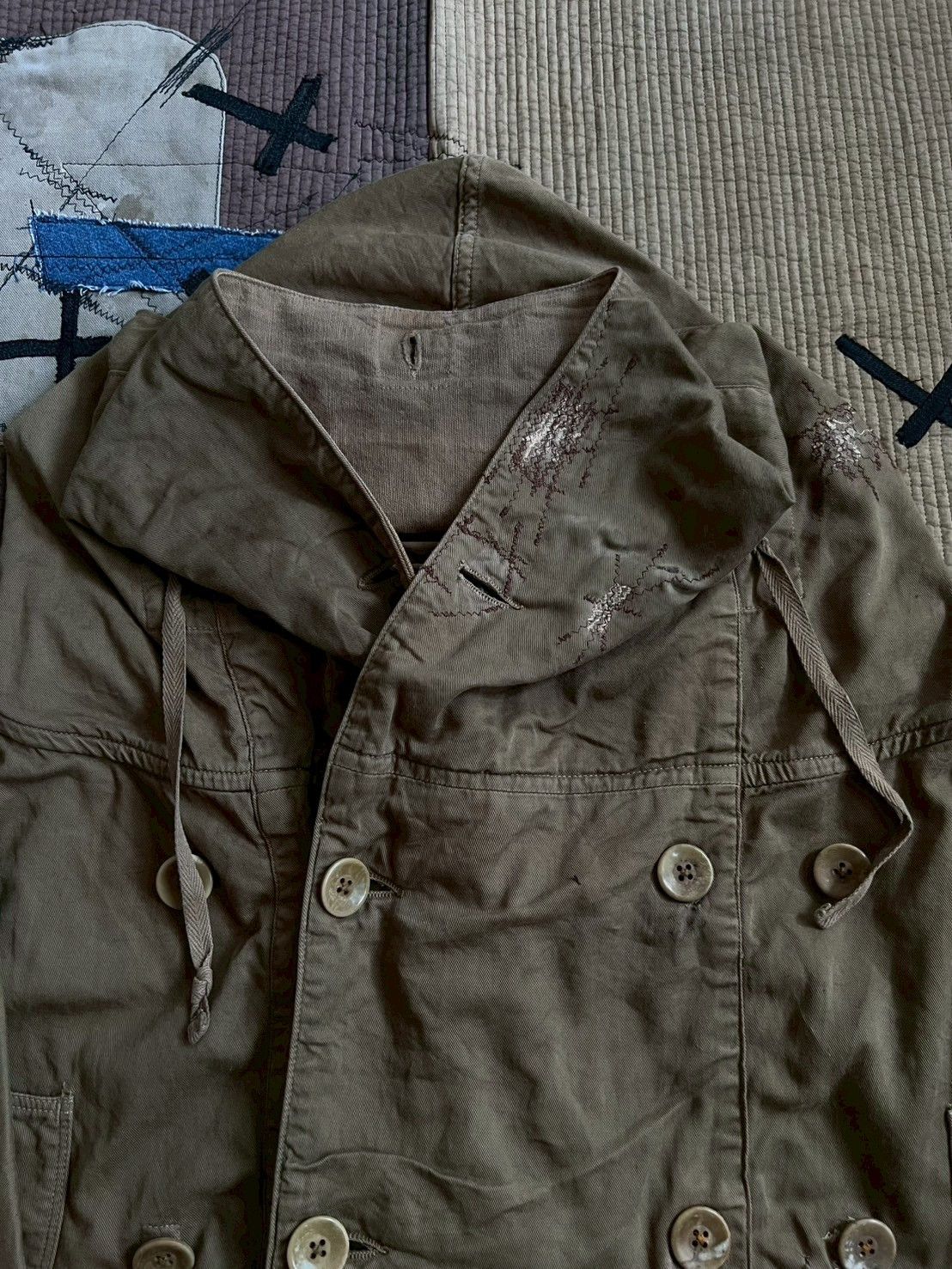 Kapital RARE* VTG KAPITAL KATSURAGI MILITAR RINGCOAT OVERSIZED Size US XL / EU 56 / 4 - 6 Thumbnail