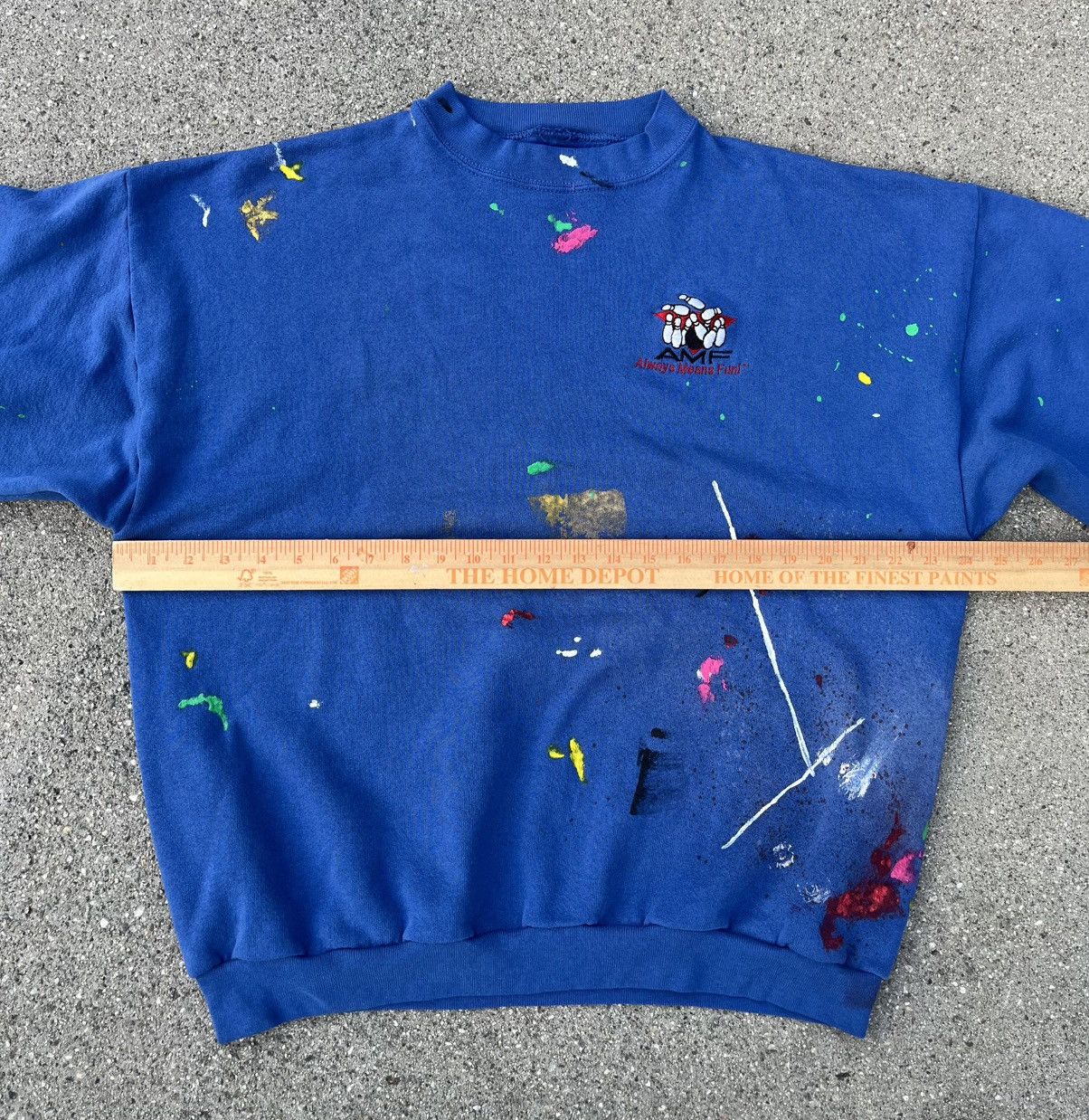 Vintage Vintage AMF Bowling Crewneck Sweatshirt Always Means Fun Size US L / EU 52-54 / 3 - 4 Thumbnail