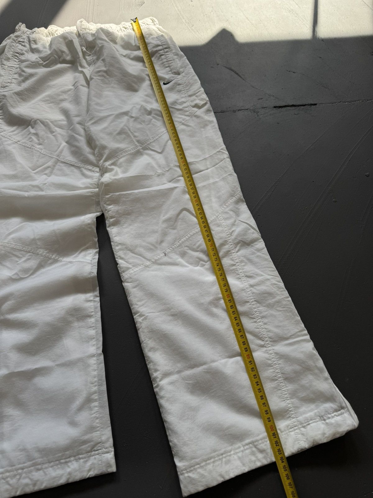Vintage NIKE VINTAGE BASIC LOGO OVERSIZE BAGGY PANTS Size US 34 / EU 50 - 7 Thumbnail