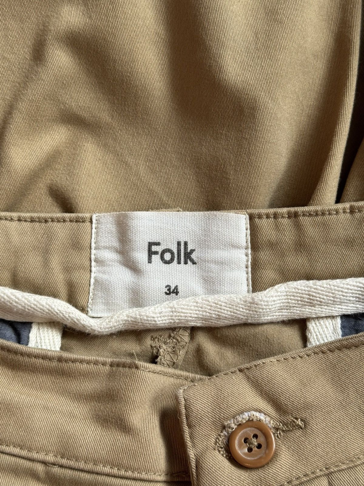 Folk Folk minimalist chinos pants Size US 34 / EU 50 - 6 Thumbnail