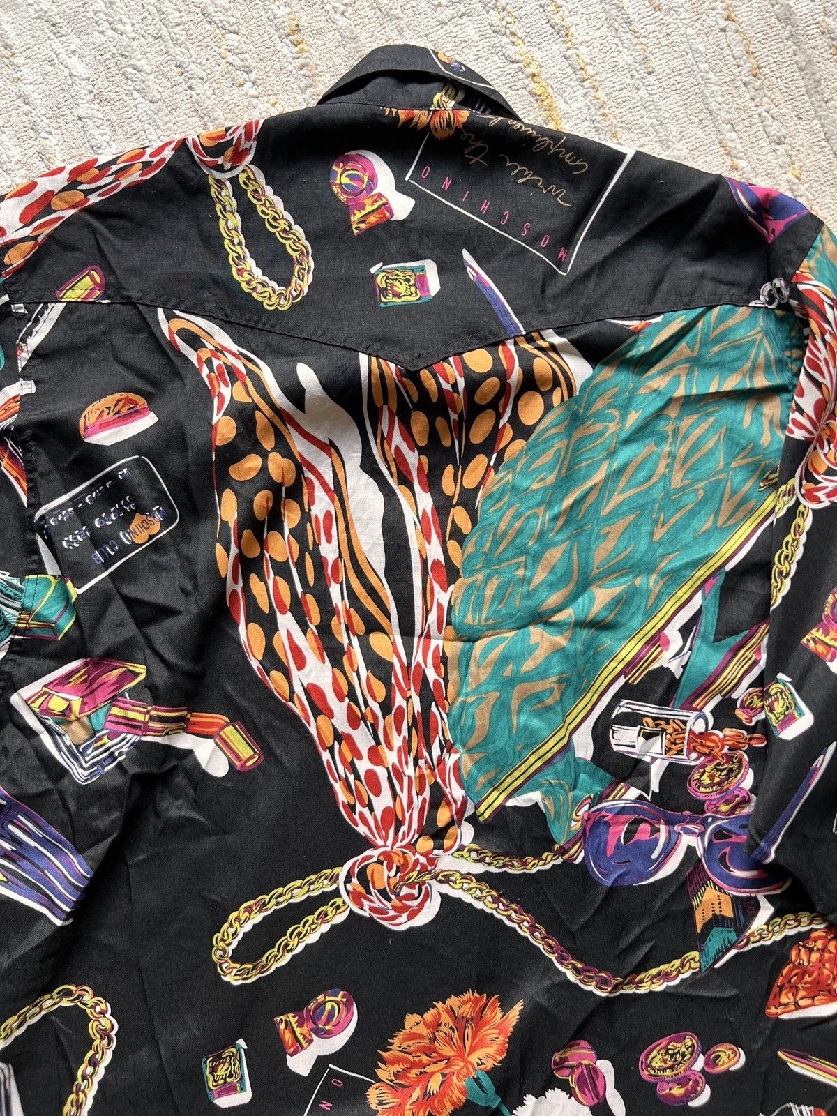Love Moschino × Moschino Moschino Barouqe Long Button Ups Shirt Size M / US 6-8 / IT 42-44 - 7 Thumbnail