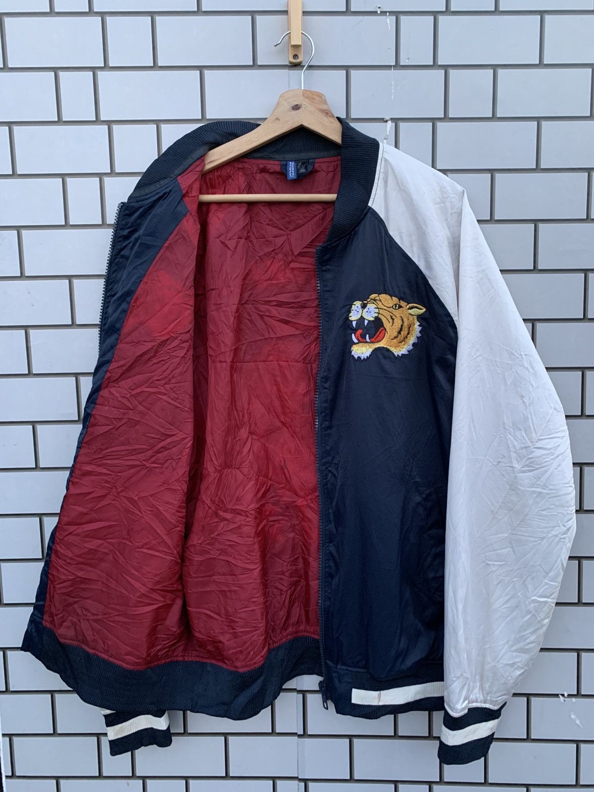 H&M Japanese Brand Divided Sukajan Jacket Size US XL / EU 56 / 4 - 4 Thumbnail
