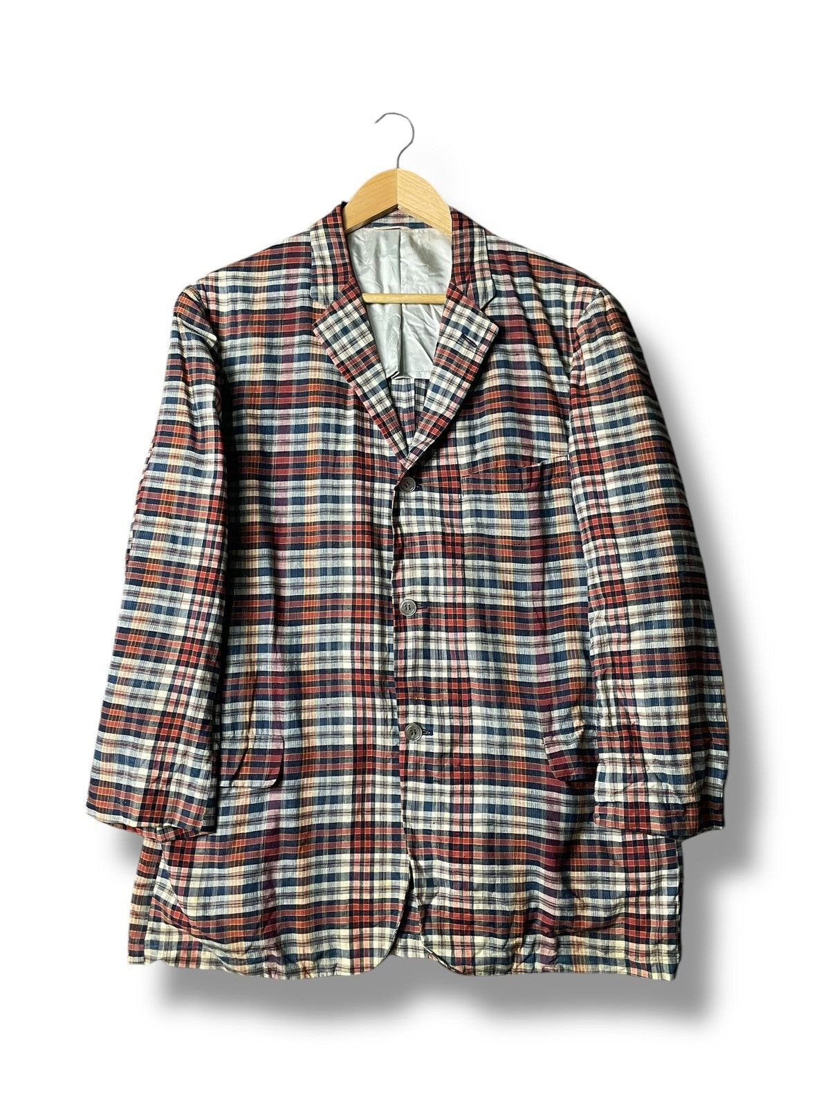 Japanese Brand × McGregor × Vintage Vintage McGregor Checkered Light Coat (101) Size US XS / EU 42 / 0 - 1 Thumbnail