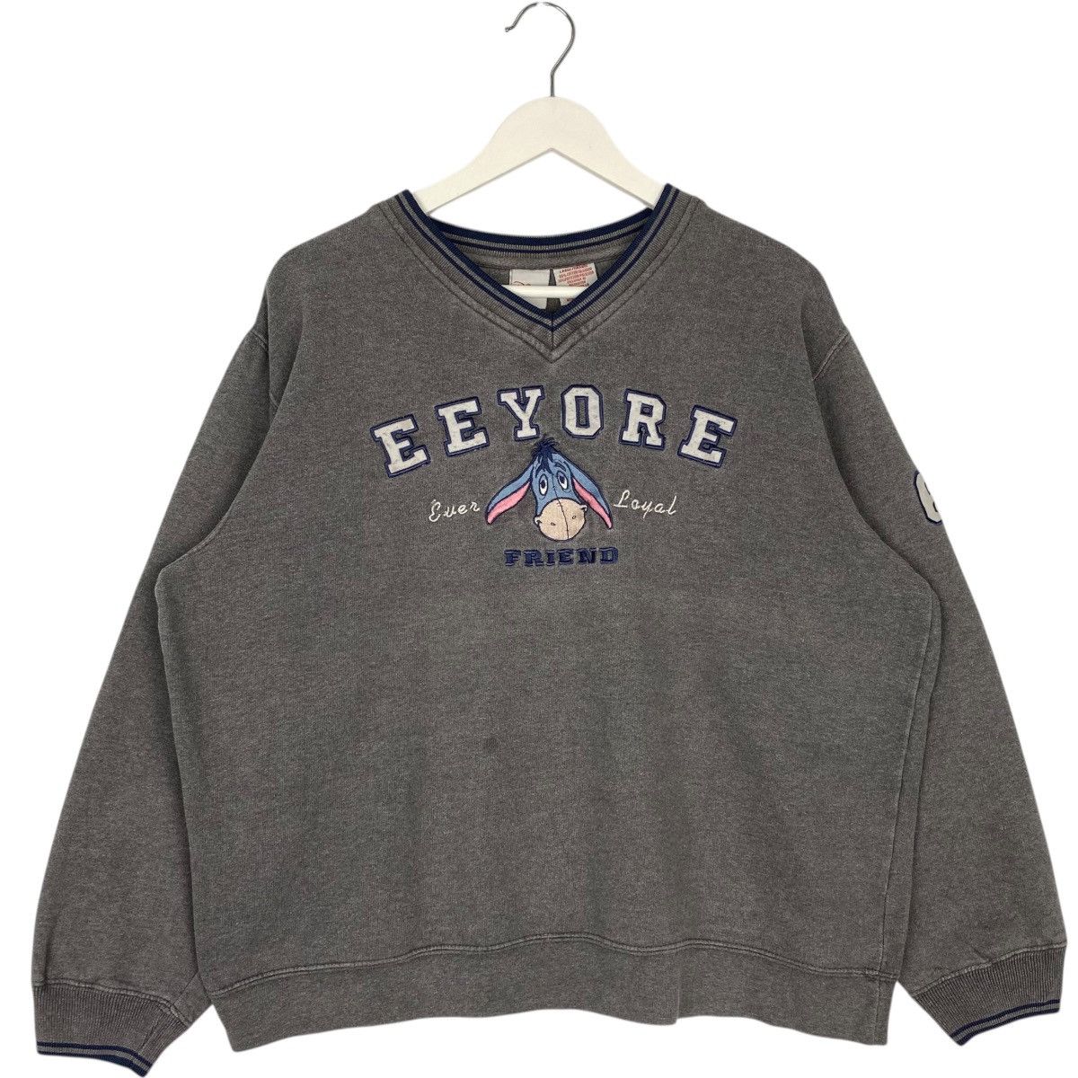 Vintage Vintage Disney Characte Eeyore Winnie Sweatshirt Grey Size M Size M / US 6-8 / IT 42-44 - 1 Thumbnail