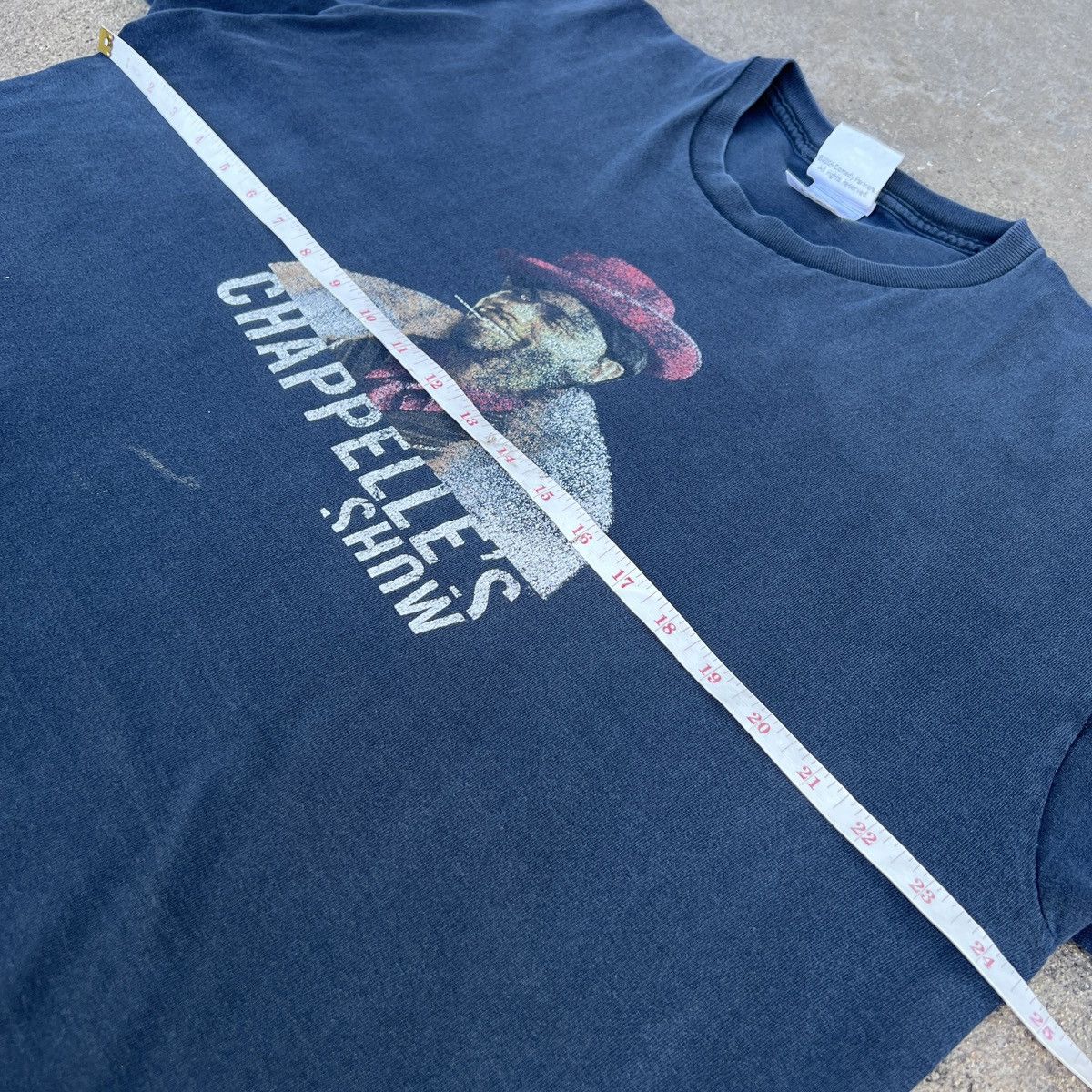 Rap Tees Vintage Y2K DaveChappelle Show Silky Johnson Thrashed Faded Size US XXL / EU 58 / 5 - 8 Thumbnail