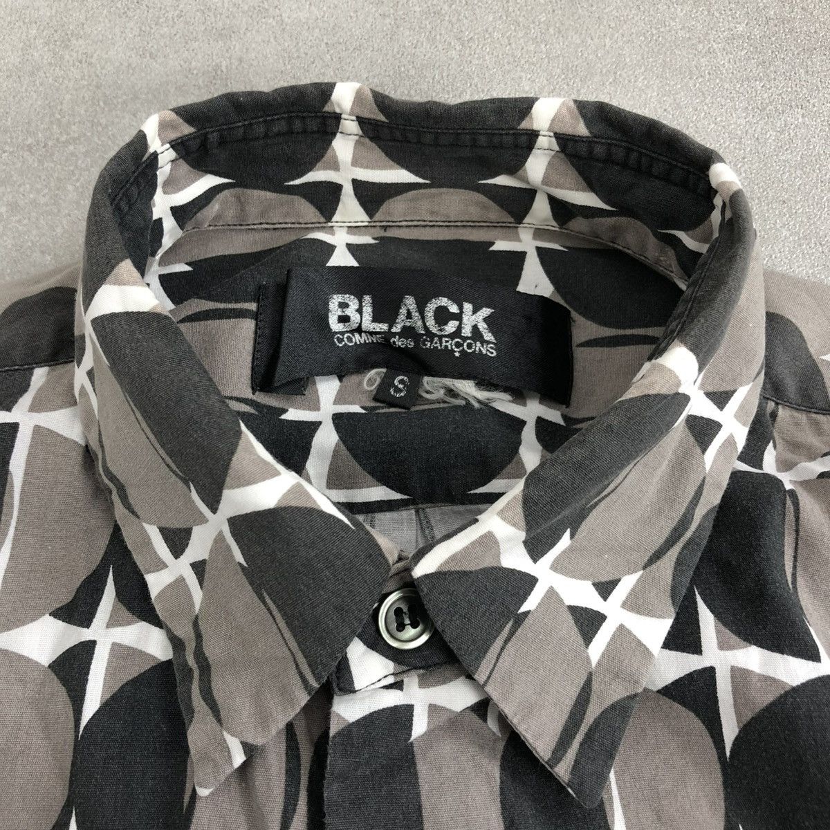 Comme des Garcons 🇯🇵 Vintage Comme des Garcons Black Label Anstrack Long Shirt Size US S / EU 44-46 / 1 - 4 Thumbnail