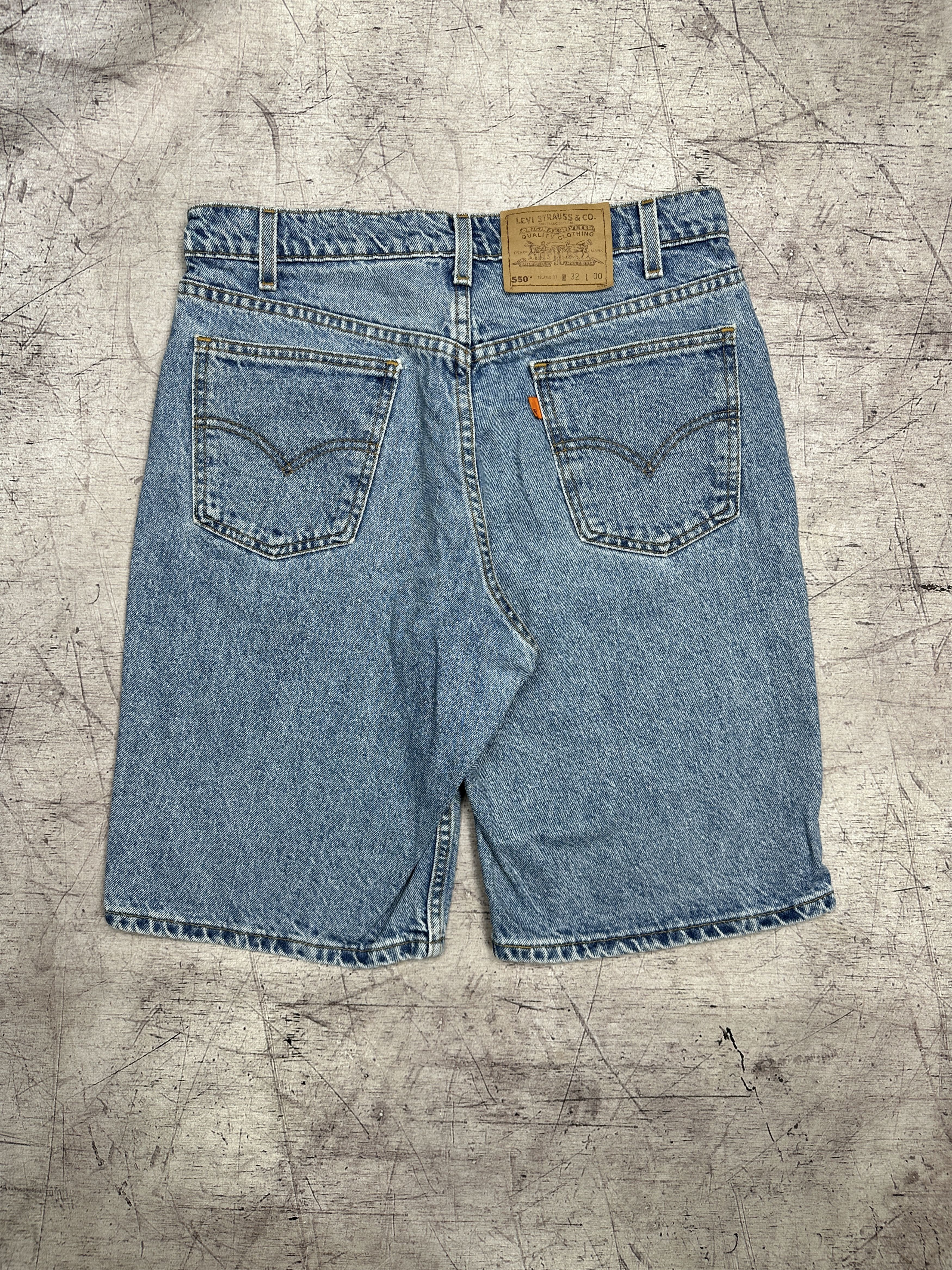 Levi's Levi's 550 90s Vintage Mens Denim Shorts Orange Tab Size US 32 / EU 48 - 1 Thumbnail