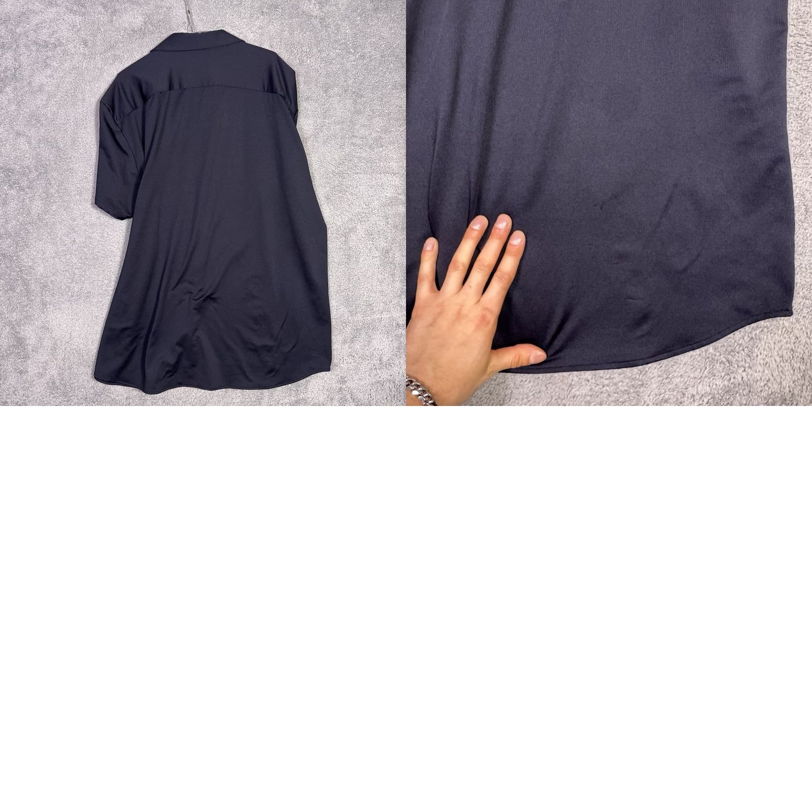 Vintage BYLT Shirt Mens 3XL XXXL Executive Fit Short Sleeve Button Up Stretch Casual Workwear Size US XXL / EU 58 / 5 - 8 Thumbnail