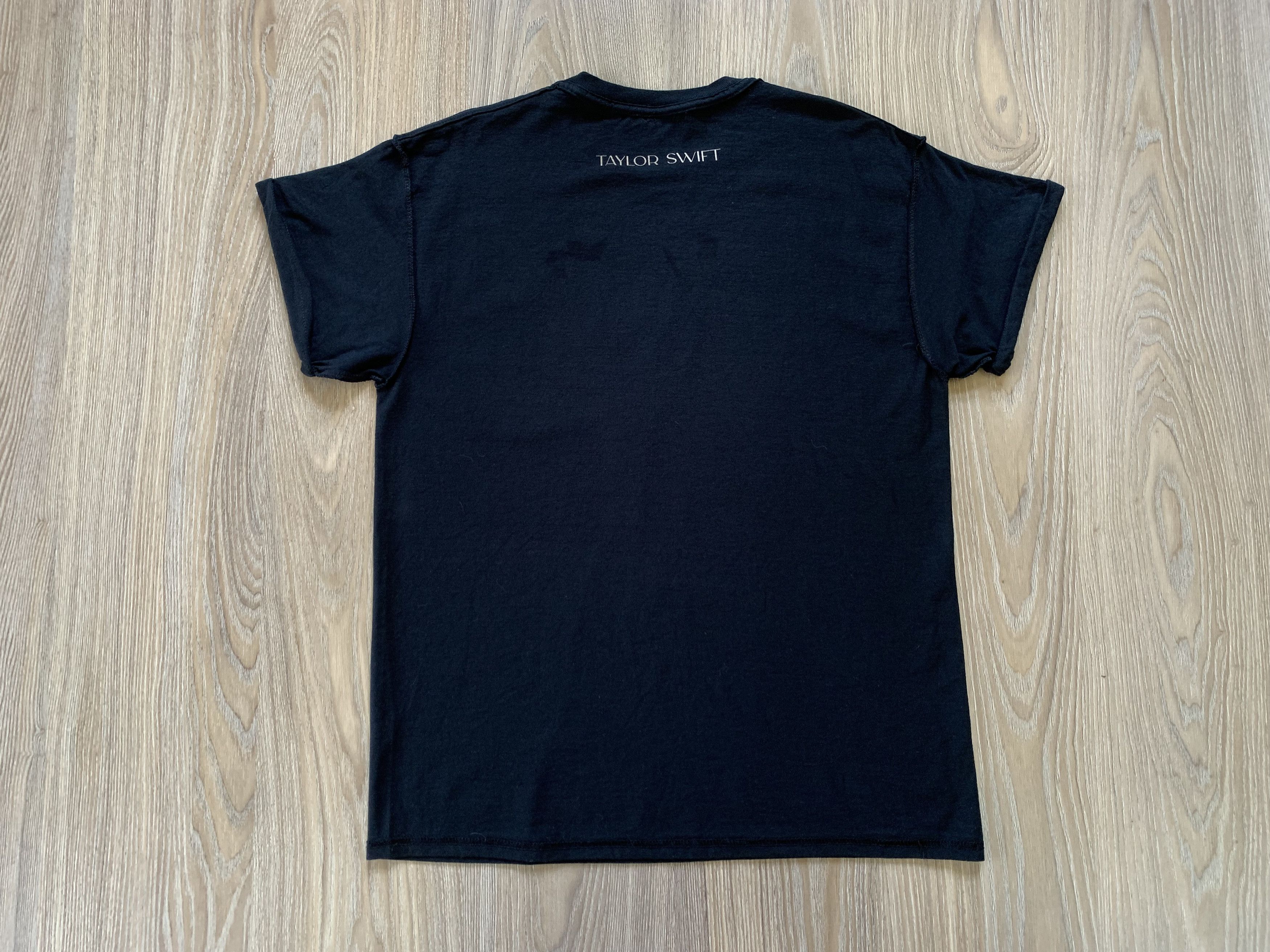 Band Tees × Vintage Rare Taylor Swift Overprint Black T Shirt USA Size US L / EU 52-54 / 3 - 3 Thumbnail