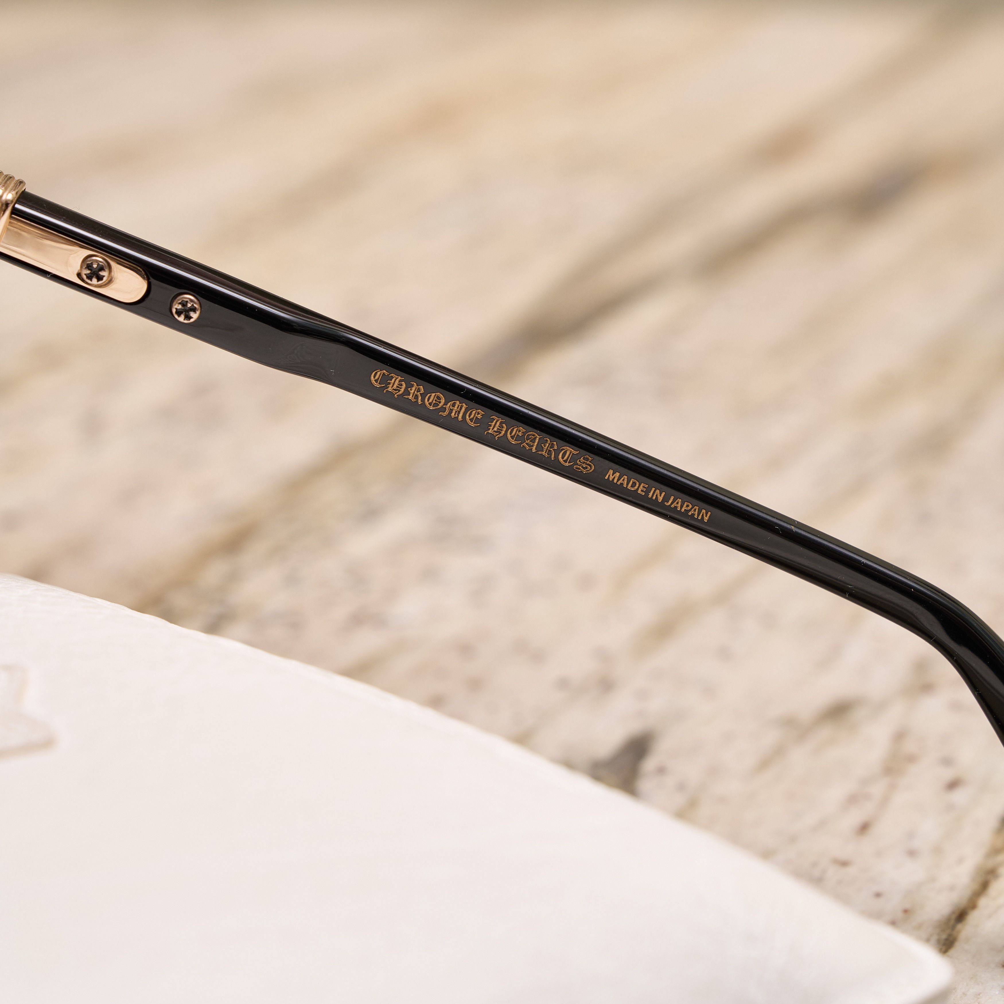 Chrome Hearts CHROME HEARTS BLAZIN Matte Black/Gold Plated Size ONE SIZE - 5 Thumbnail