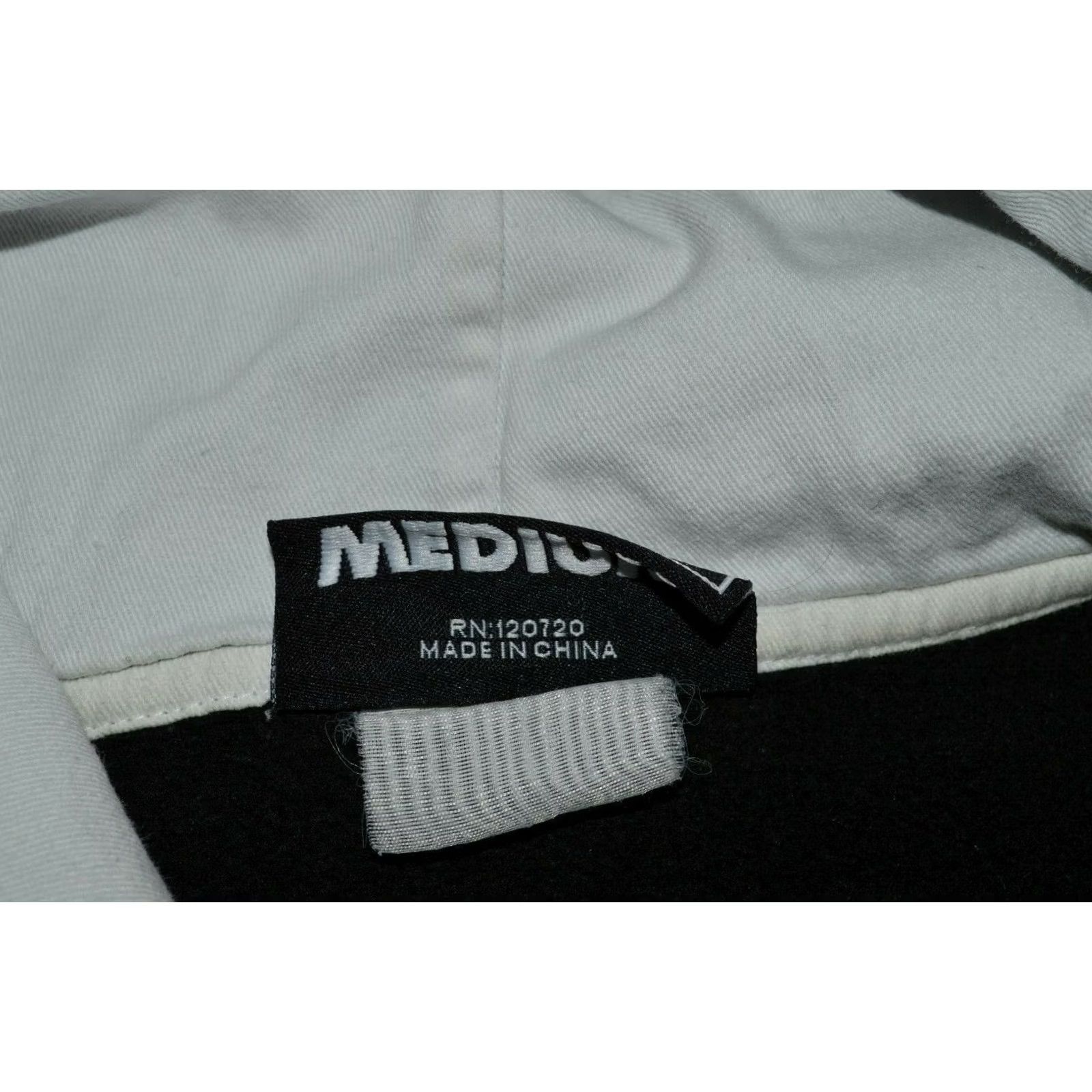 The Hundreds The Hundreds Black Pullover Hoodie Men's M Spellout Bomb 2 Button Size US M / EU 48-50 / 2 - 5 Thumbnail