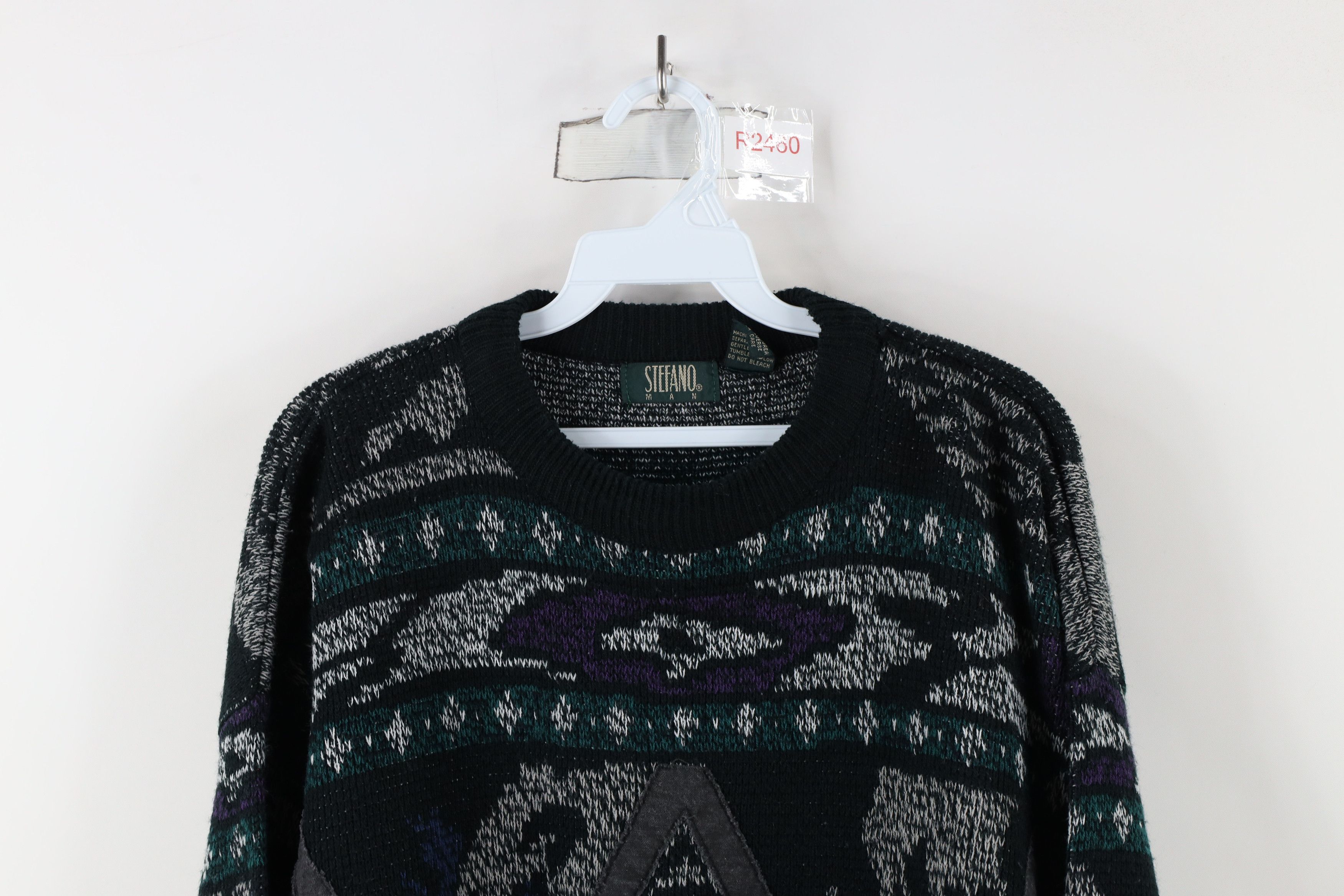 Vintage Vintage 90s Coogi Style Fiesta Southwestern Knit Sweater Size US XL / EU 56 / 4 - 2 Thumbnail