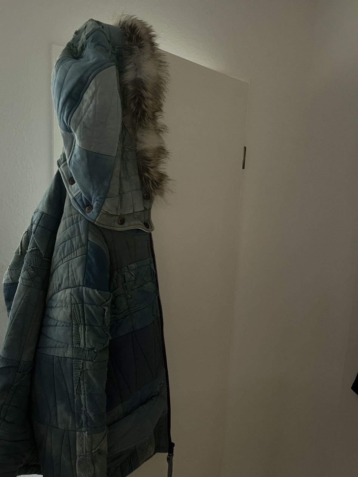 Greg Lauren $2,875 Indigo Scrapwork Retro Puffy - Size 4 Size US XL / EU 56 / 4 - 6 Thumbnail