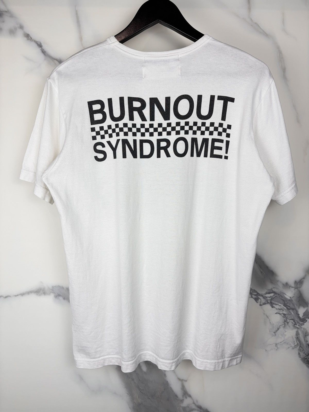 Junya Watanabe SS11 Junya Watanabe Drag N Roll Burnout Syndrome Tshirt Size US M / EU 48-50 / 2 - 3 Thumbnail