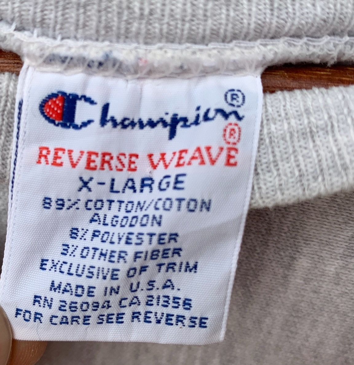 Champion Rare! Vintage 1990s Champion Reverse Weave NYU University Size US M / EU 48-50 / 2 - 9 Thumbnail