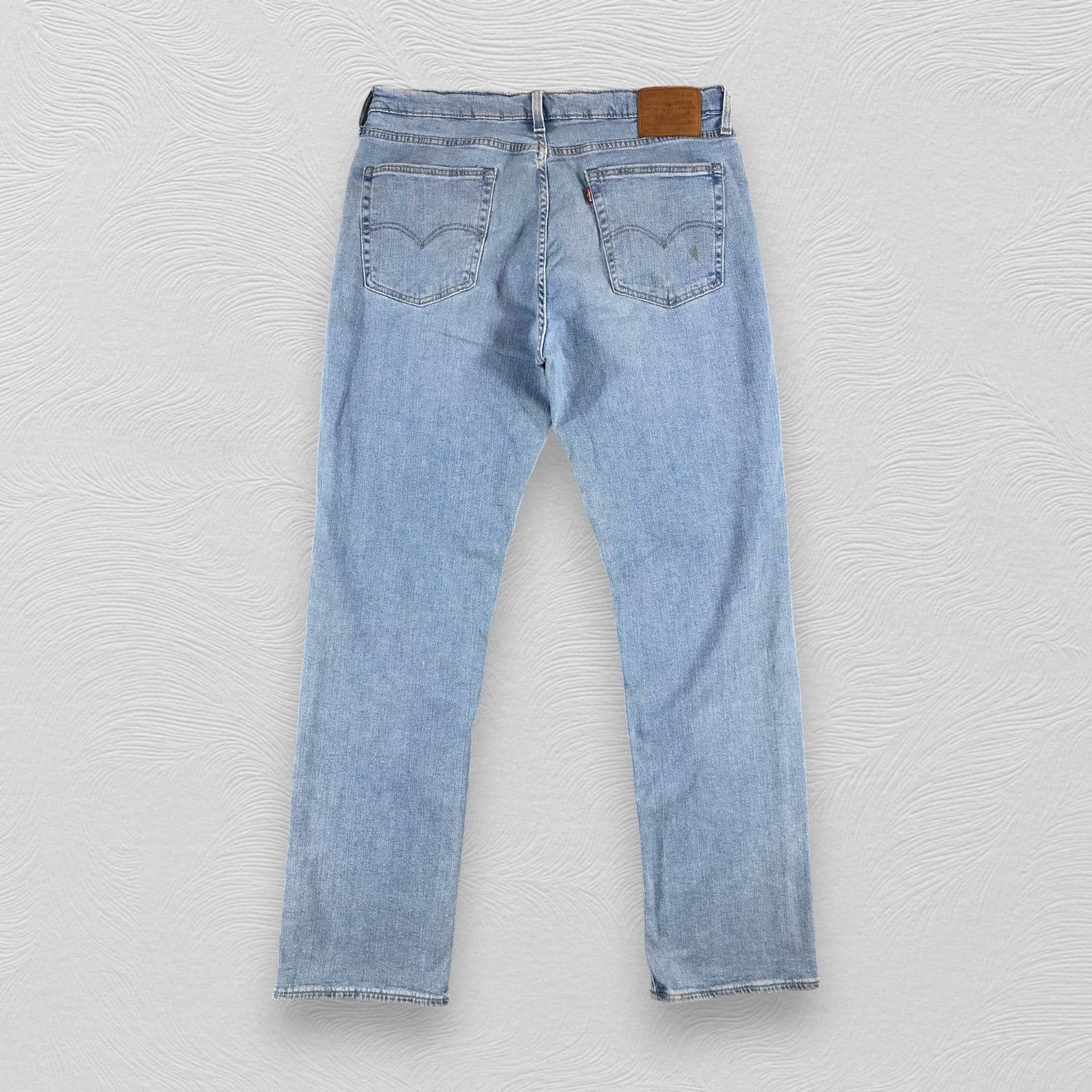 Levi's Vintage Levis 514 Jeans Dirty Faded Blue Wash kj664 Size US 37 - 2 Thumbnail