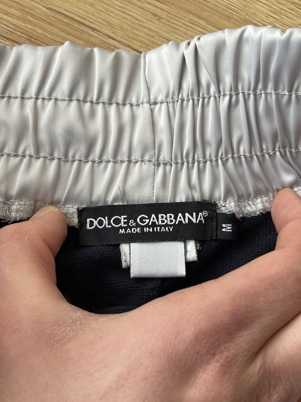 Dolce & Gabbana 90s Dolce Gabbana Stripped Sweatpants Retro Sportswear Y2K Size US 30 / EU 46 - 15 Thumbnail