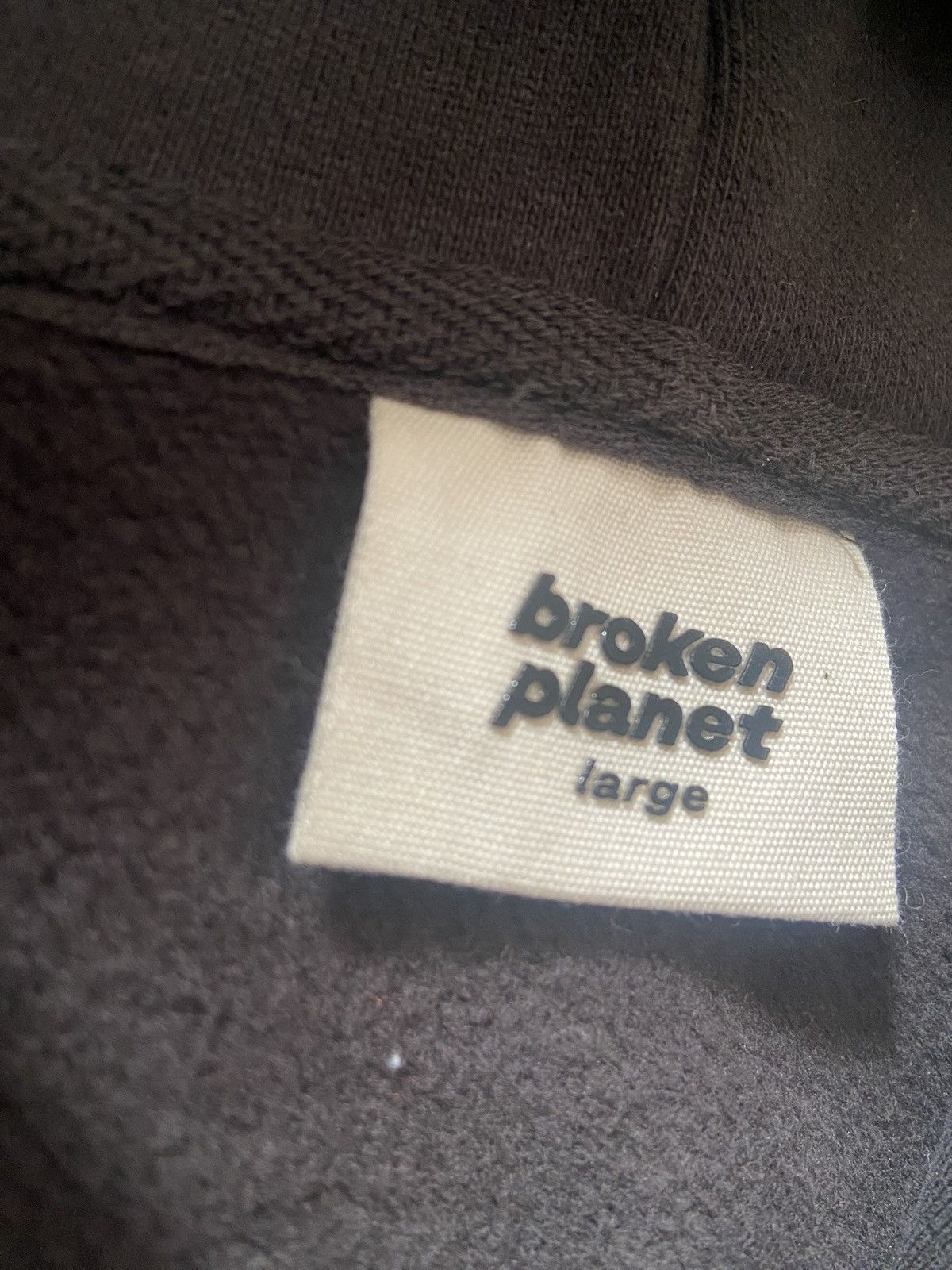 Broken Planet Broken Planet Performance Zip-Up Soot Black Hoodie Size US L / EU 52-54 / 3 - 3 Thumbnail
