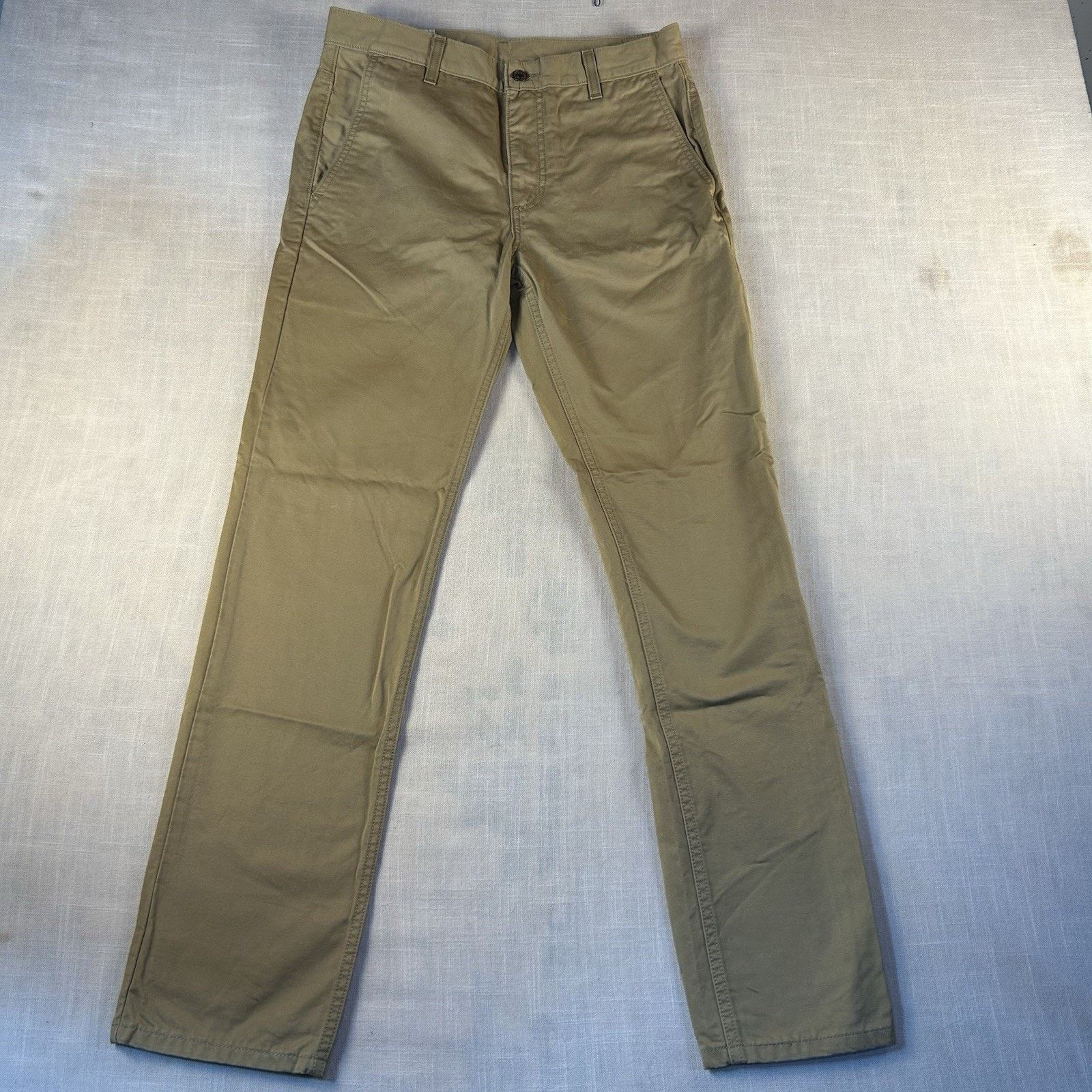 Levi's Levi's Regular Tapered Khaki 100% Cotton Pants Men's 30x32 Size US 30 / EU 46 - 1 Thumbnail