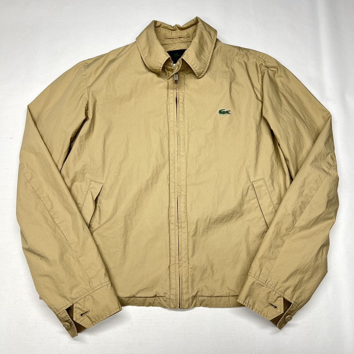 Lacoste Lacoste Jacket Logo Zip Up Coat Coach Work Herrington Size US M / EU 48-50 / 2 - 1 Thumbnail