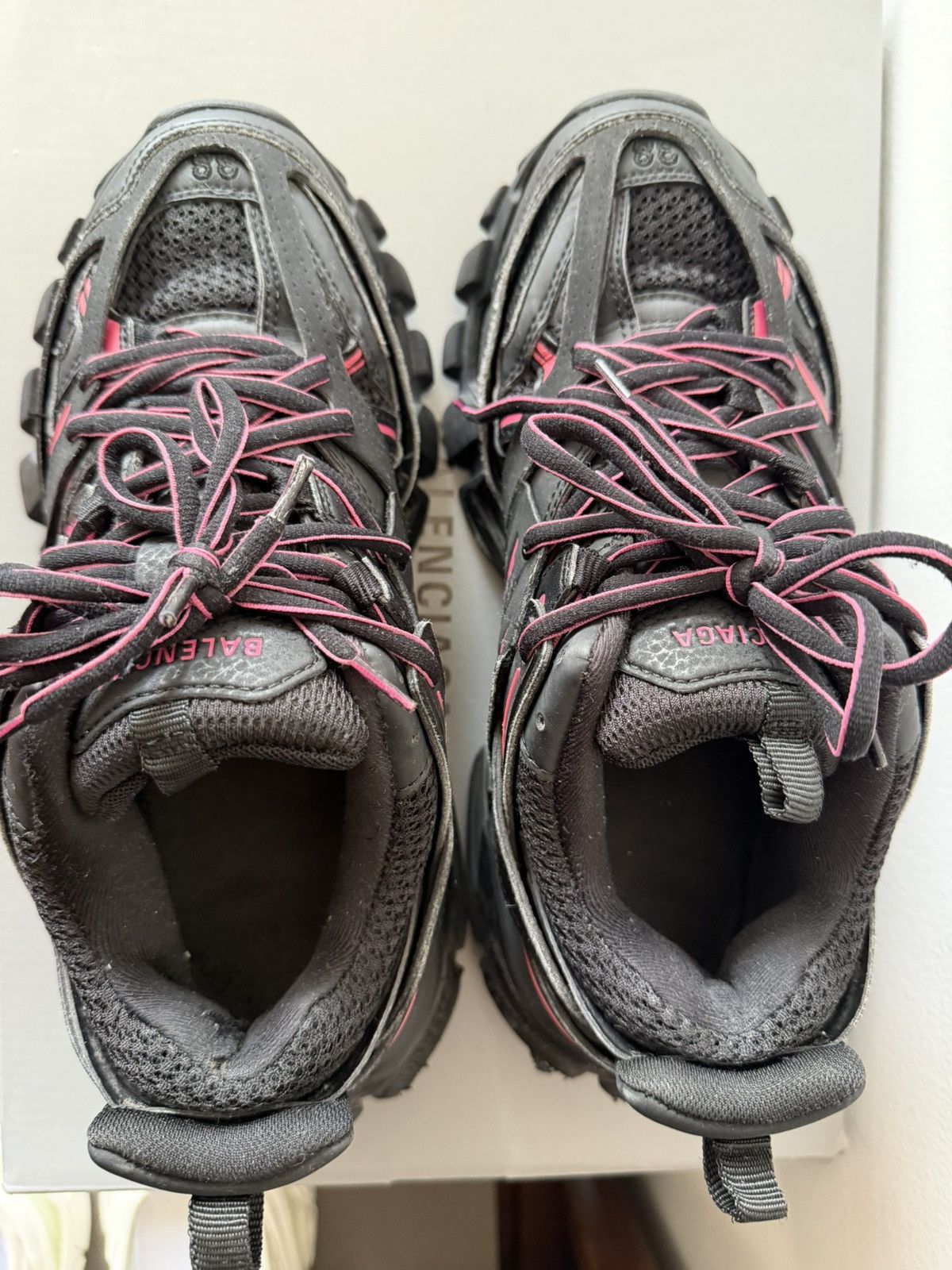 Balenciaga Balenciaga track pink+black 38eu Size US 8 / IT 38 - 7 Thumbnail