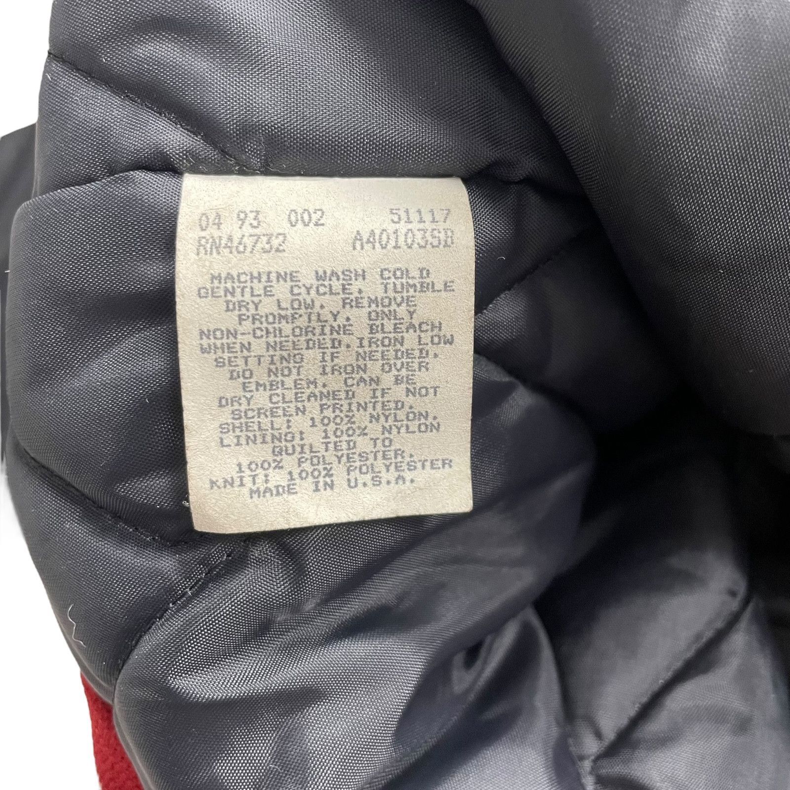 NFL VTG 90s ATLANTA FALCONS CHALK LINE SATIN JACKET SPELL OUT L Size US L / EU 52-54 / 3 - 8 Thumbnail