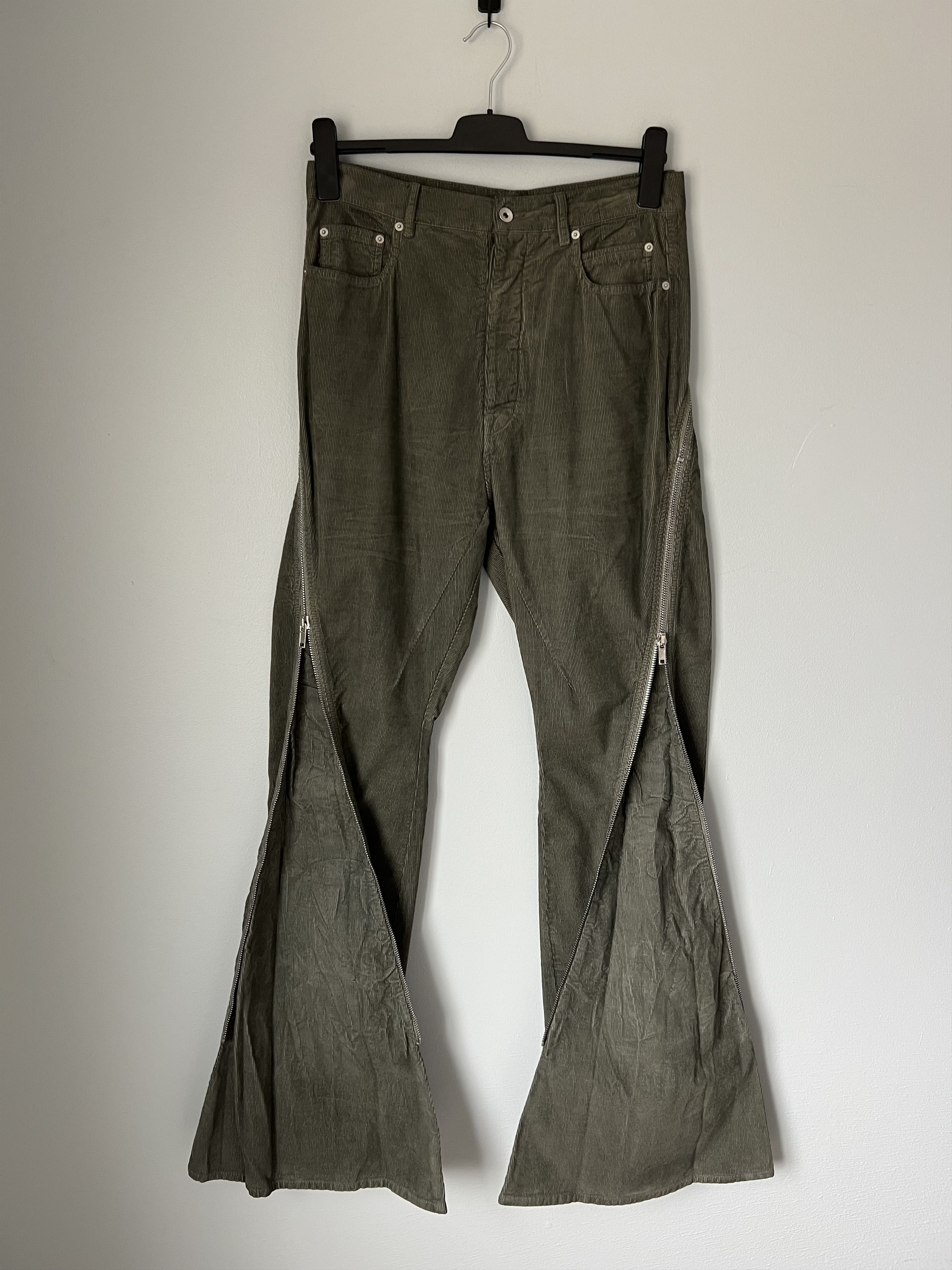 Rick Owens DRKSHDW Corduroy Bolana Banana Pants