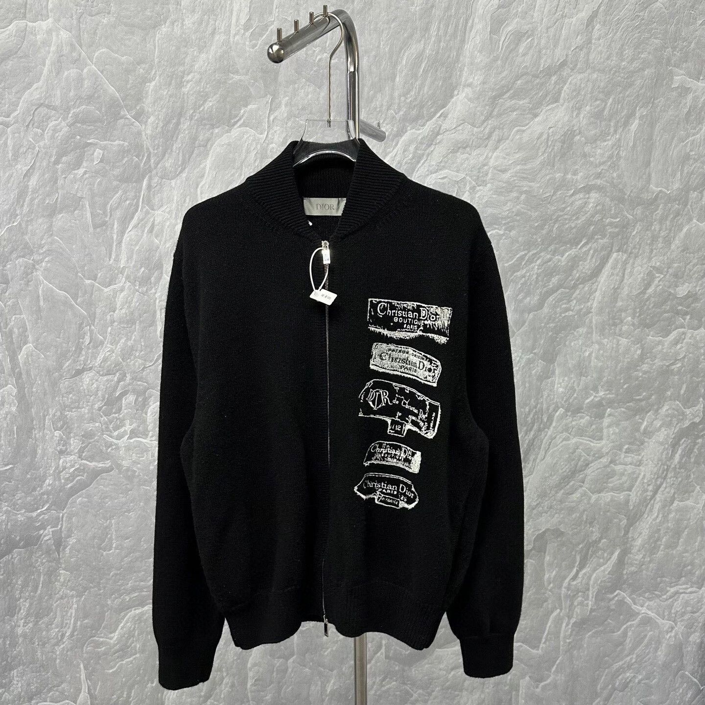 Dior Dior SS25 Archives Knit Zip Jacket Size US XL / EU 56 / 4 - 1 Thumbnail