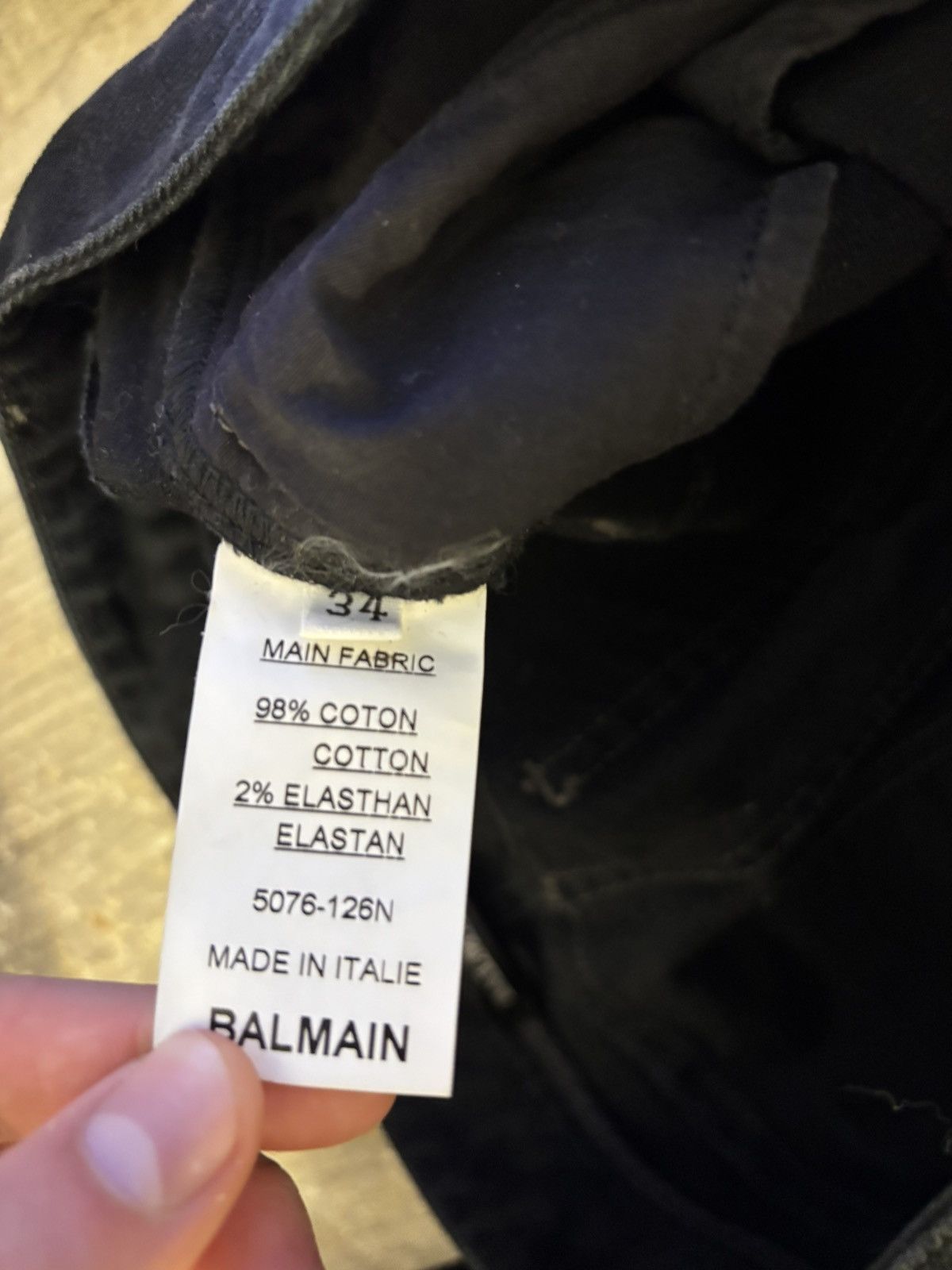 Balmain balmain biker denim Size US 28 / EU 44 - 7 Thumbnail