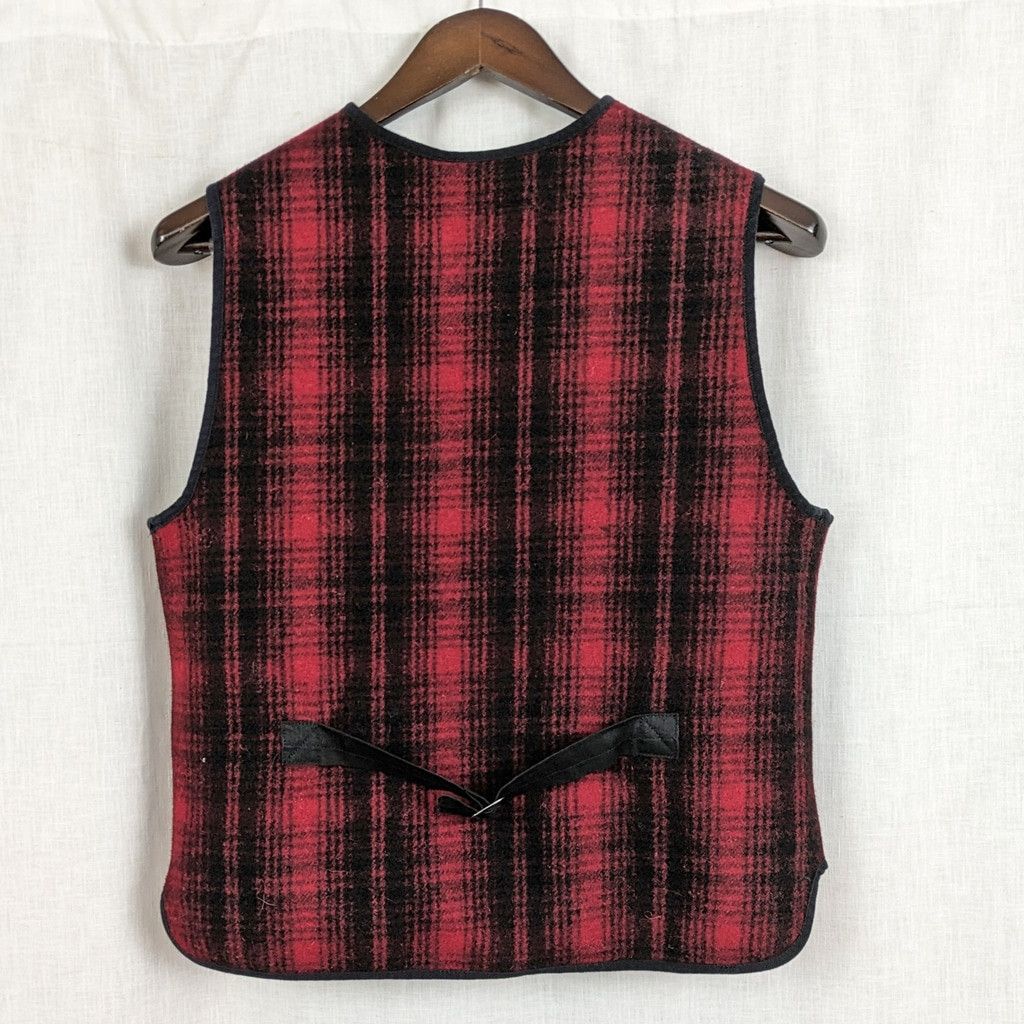 Woolrich Woolen Mills Vintage Ladies' Woolrich Plaid Wool Outerwear Vest Small Size S / US 4 / IT 40 - 5 Thumbnail