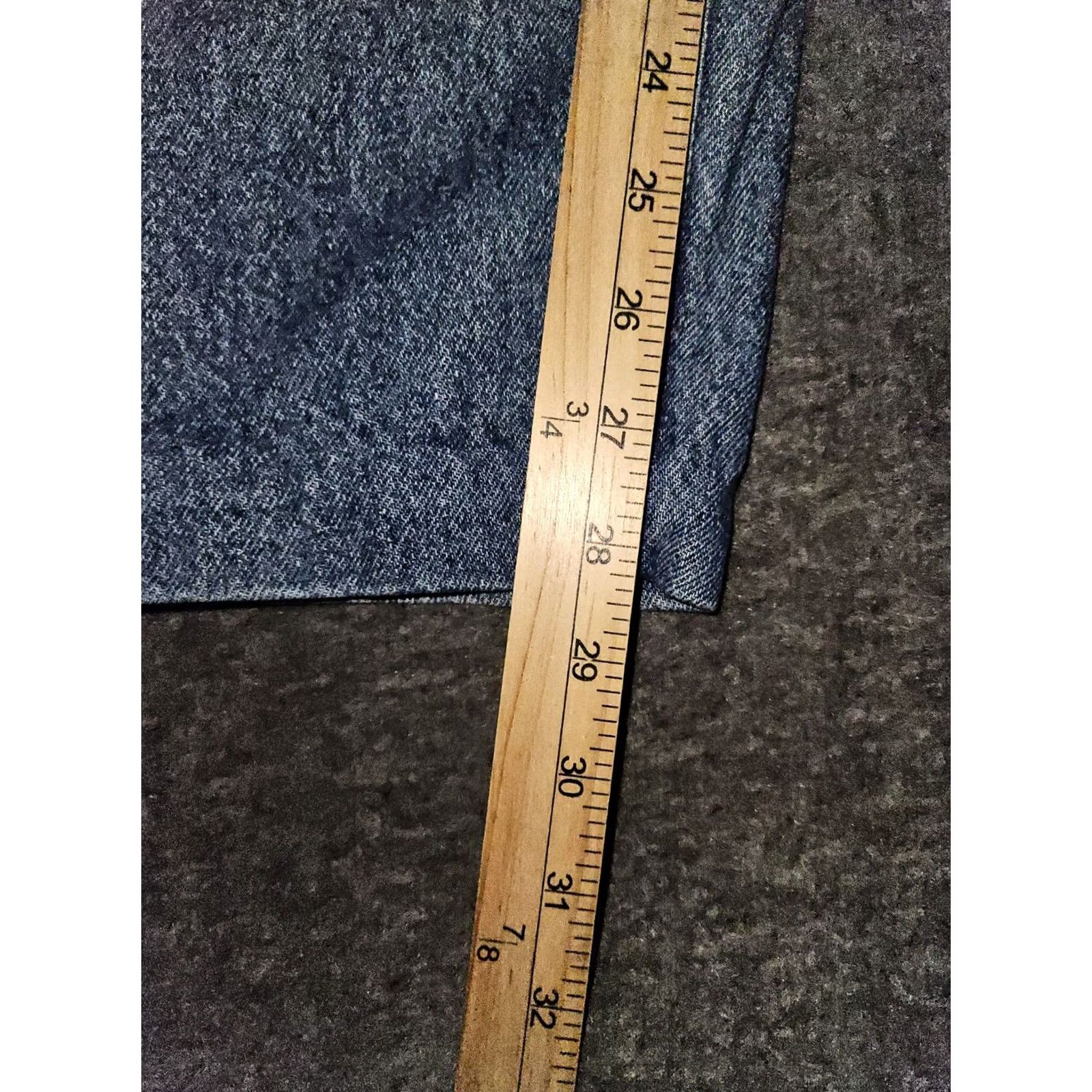 Lee VINTAGE Lee Jeans Tapered Womens 10 Medium High Rise Blue Denim 90s Preppy Womens Size 32" / US 10 / IT 46 - 5 Thumbnail