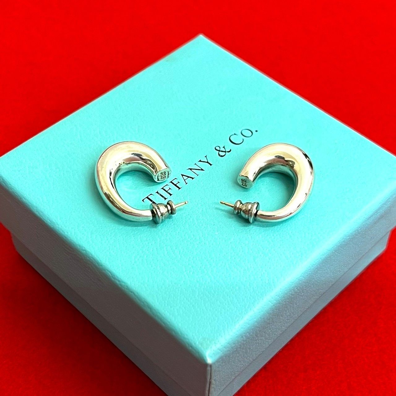 Tiffany & Co. Tiffany & Co. Tiffany & Co. Half Hoop 925 Silver Earrings Precious Metal Earrings DUTY FREE for USA Size ONE SIZE - 1 Thumbnail