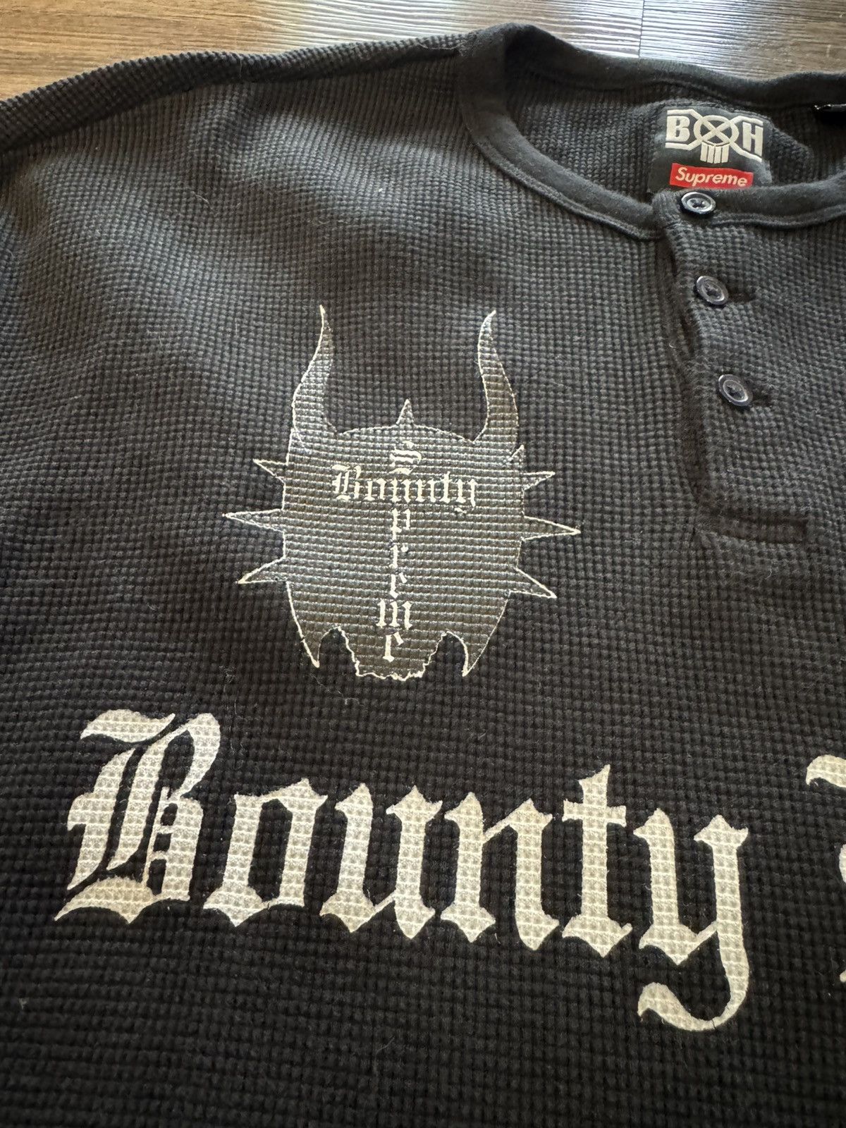 Bounty Hunter × Supreme Supreme x Bounty Hunter Henley Thermal Size US L / EU 52-54 / 3 - 2 Thumbnail