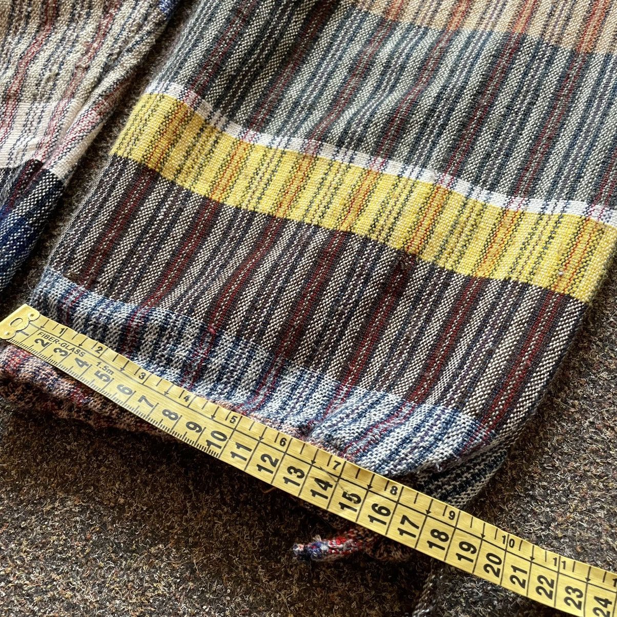 Vintage Vintage Y2K Baggy Striped Cargo Pants Skate Streetwear 33 Size 33" - 10 Thumbnail