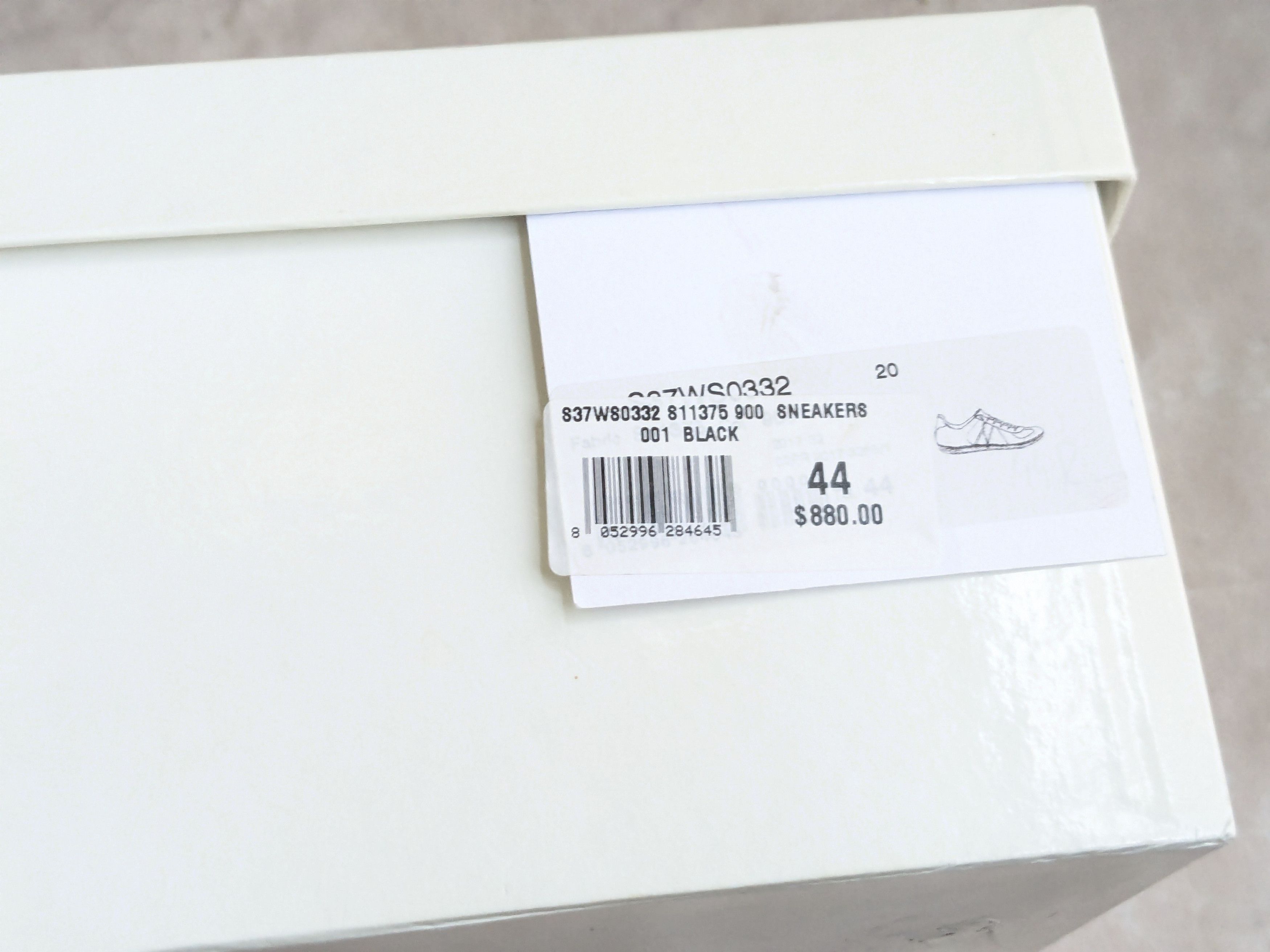 Maison Margiela Maison Margiela Replica GAT Black Silver Iridescent 11 44 Size US 11 / EU 44 - 17 Thumbnail