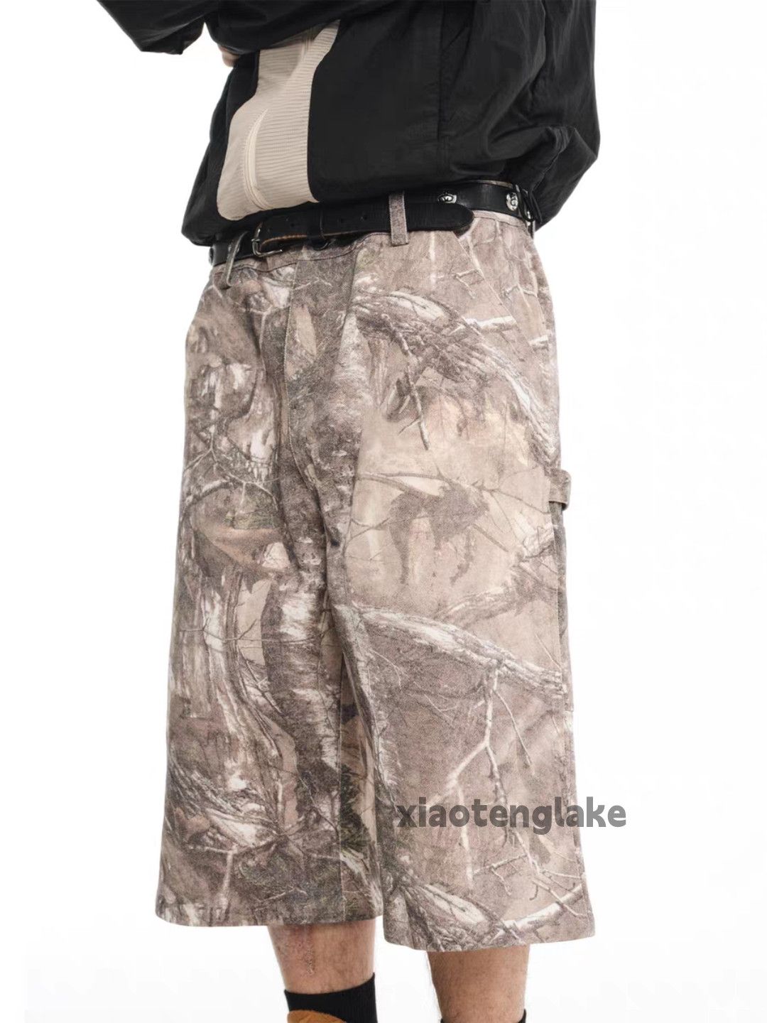 Designer × Japanese Brand × Vintage Utility skate hiphop loose camo Carpenter shorts Size US 34 / EU 50 - 4 Thumbnail