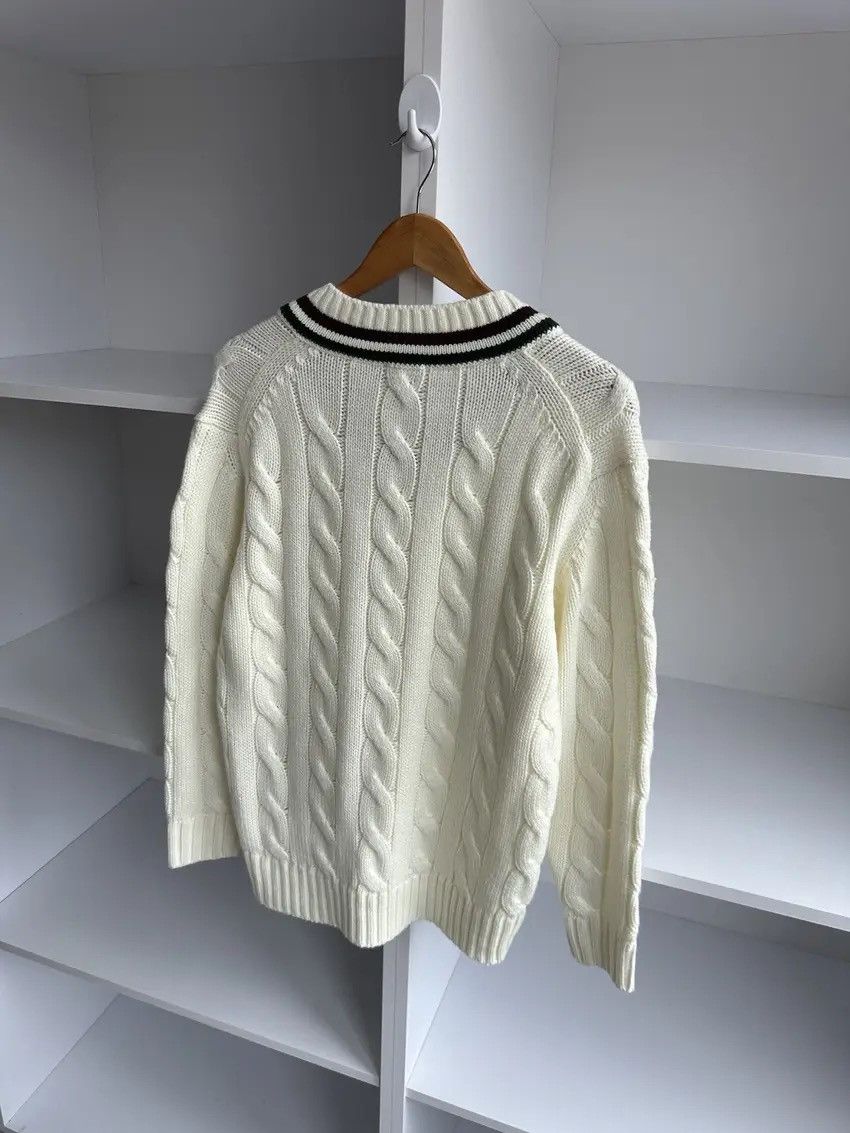 Japanese Brand Vintage GU Japanese Heavy Knitted Beige Sweater Size US S / EU 44-46 / 1 - 8 Thumbnail