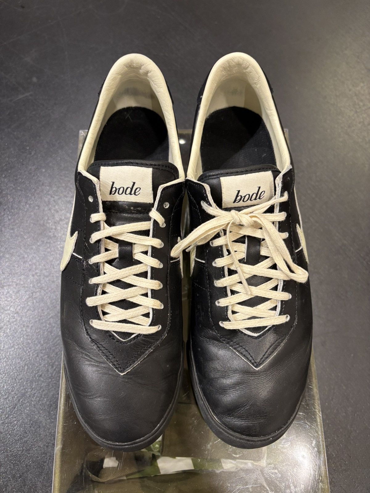 Bode × Nike Nike X Bode Astrograbber ‘Black Coconut Milk’ Size US 9 / EU 42 - 4 Thumbnail