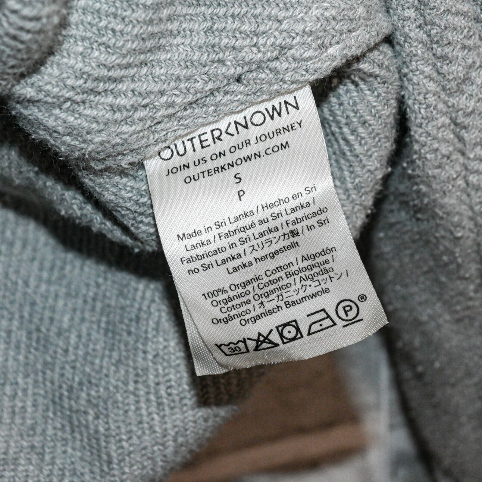 Outerknown OUTERKNOWN x Malibu Farm Men's Blanket Flannel shirt in grey Size US S / EU 44-46 / 1 - 7 Thumbnail