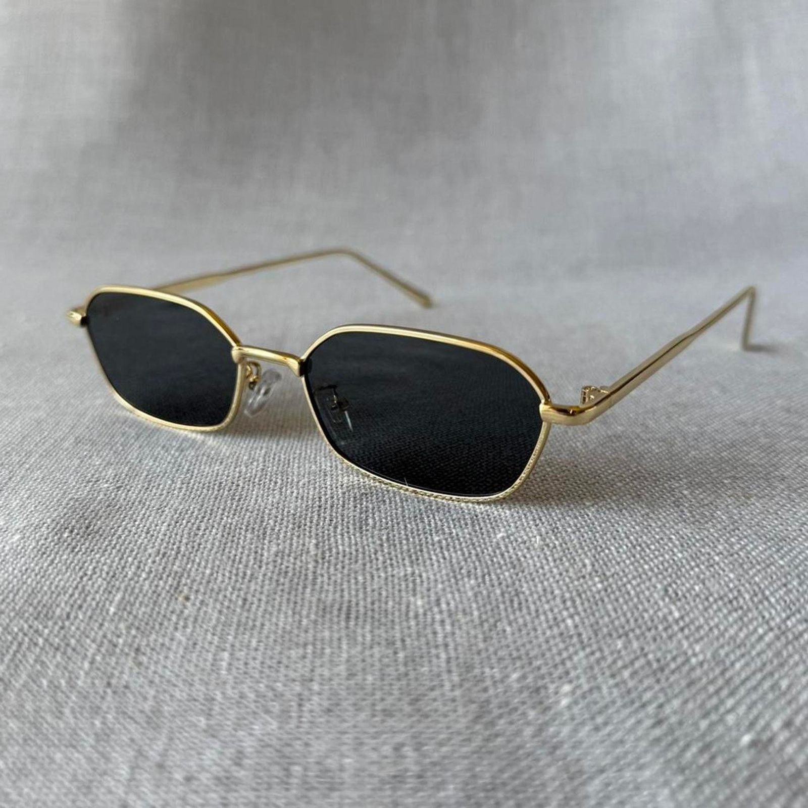 Other Oval gold frame sunglasses WMNS2 Size ONE SIZE - 2 Thumbnail