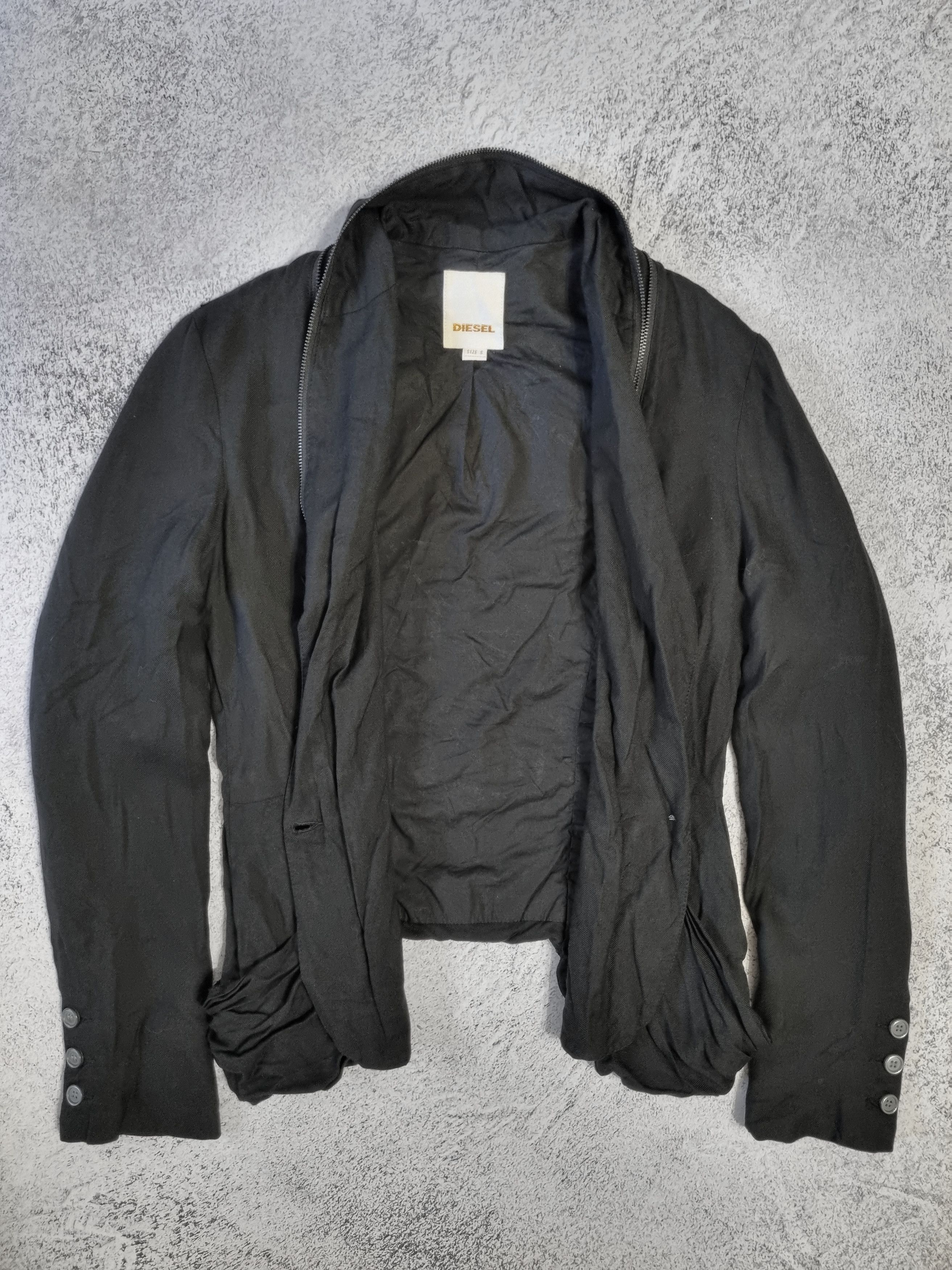 Diesel Vintage Diesel Avant Garde Blazer Jacket Size S / US 4 / IT 40 - 9 Thumbnail